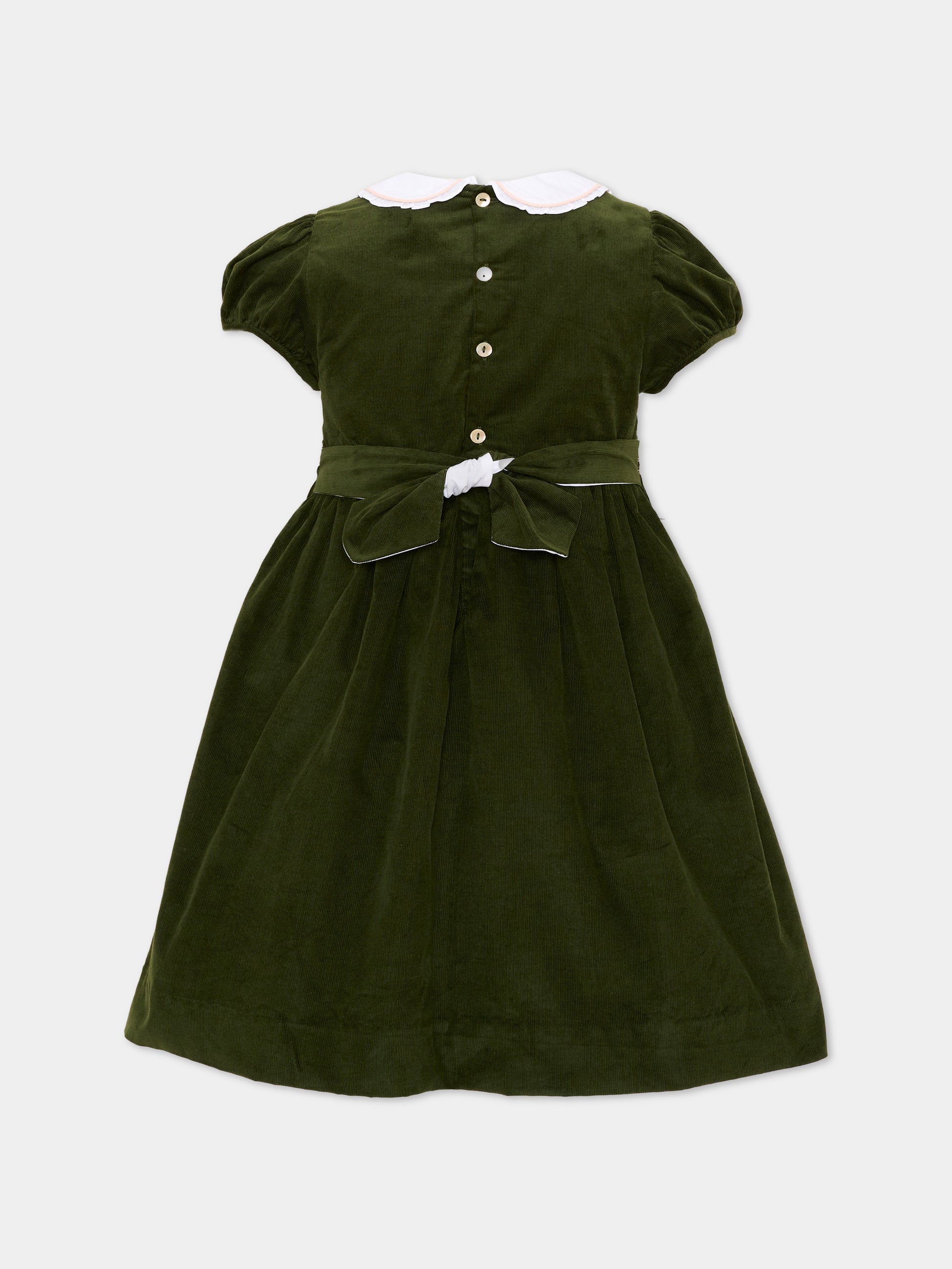 Abito elegante verde per bambina,Kidiwi Handmade,37081 TM276