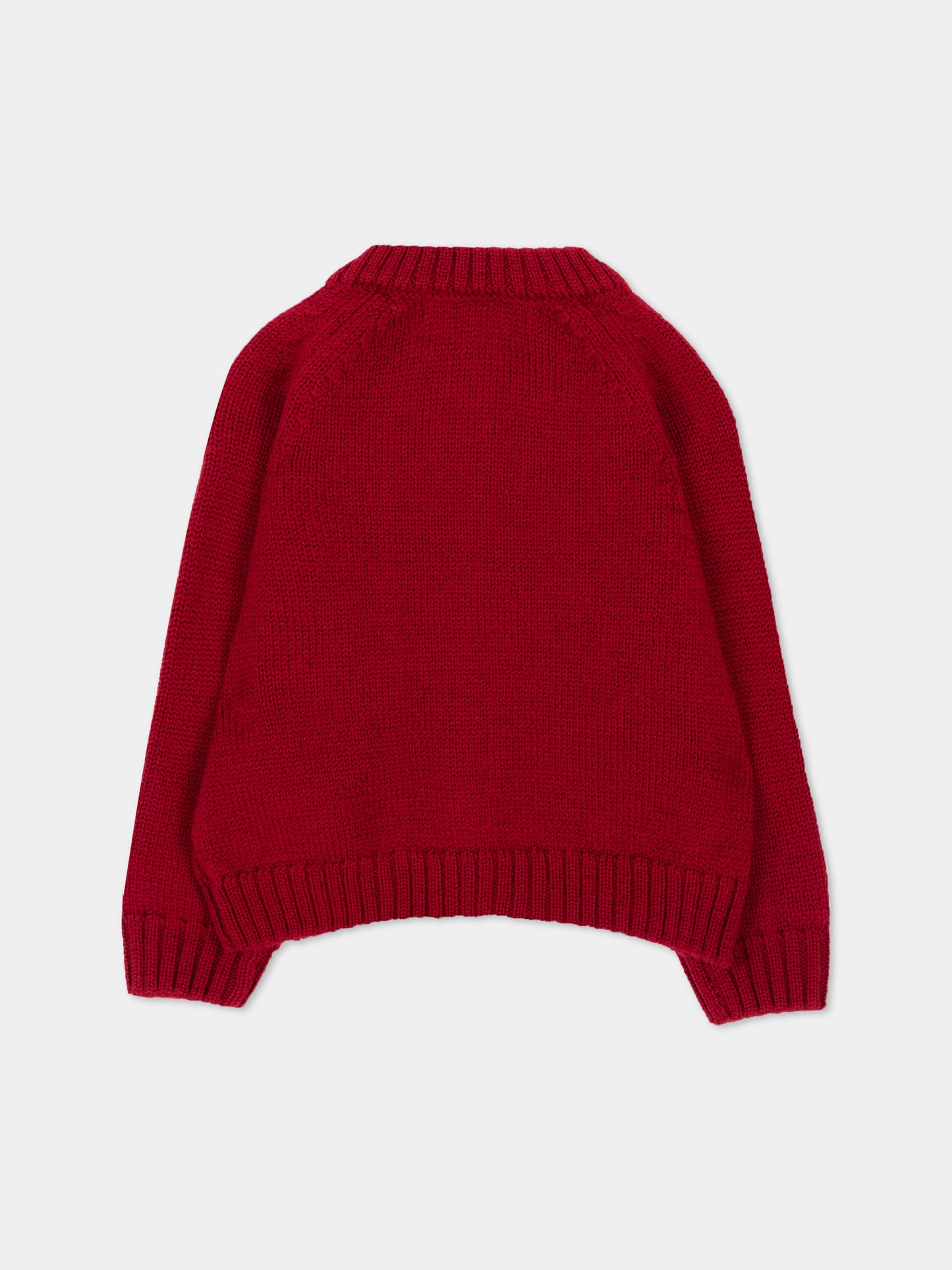 Cardigan bordeaux per neonata,Kidiwi Handmade,M0010BUR
