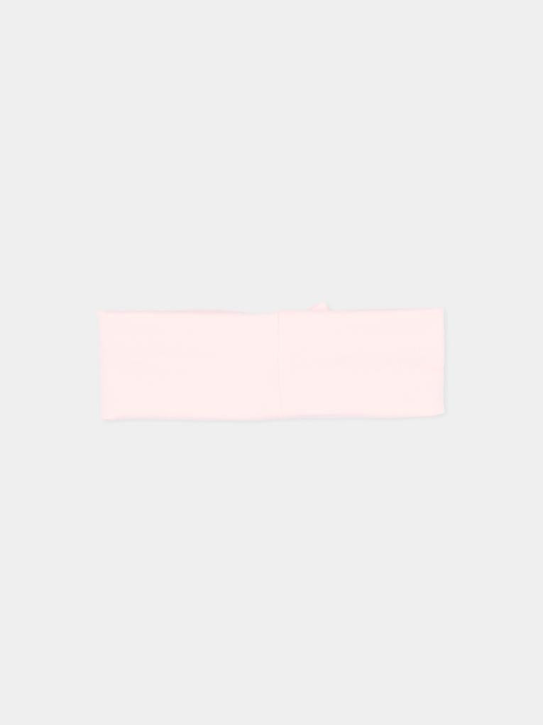 Fascia rosa per neonata con coniglietto,Le Boo Beebè,ACB022 T351 30