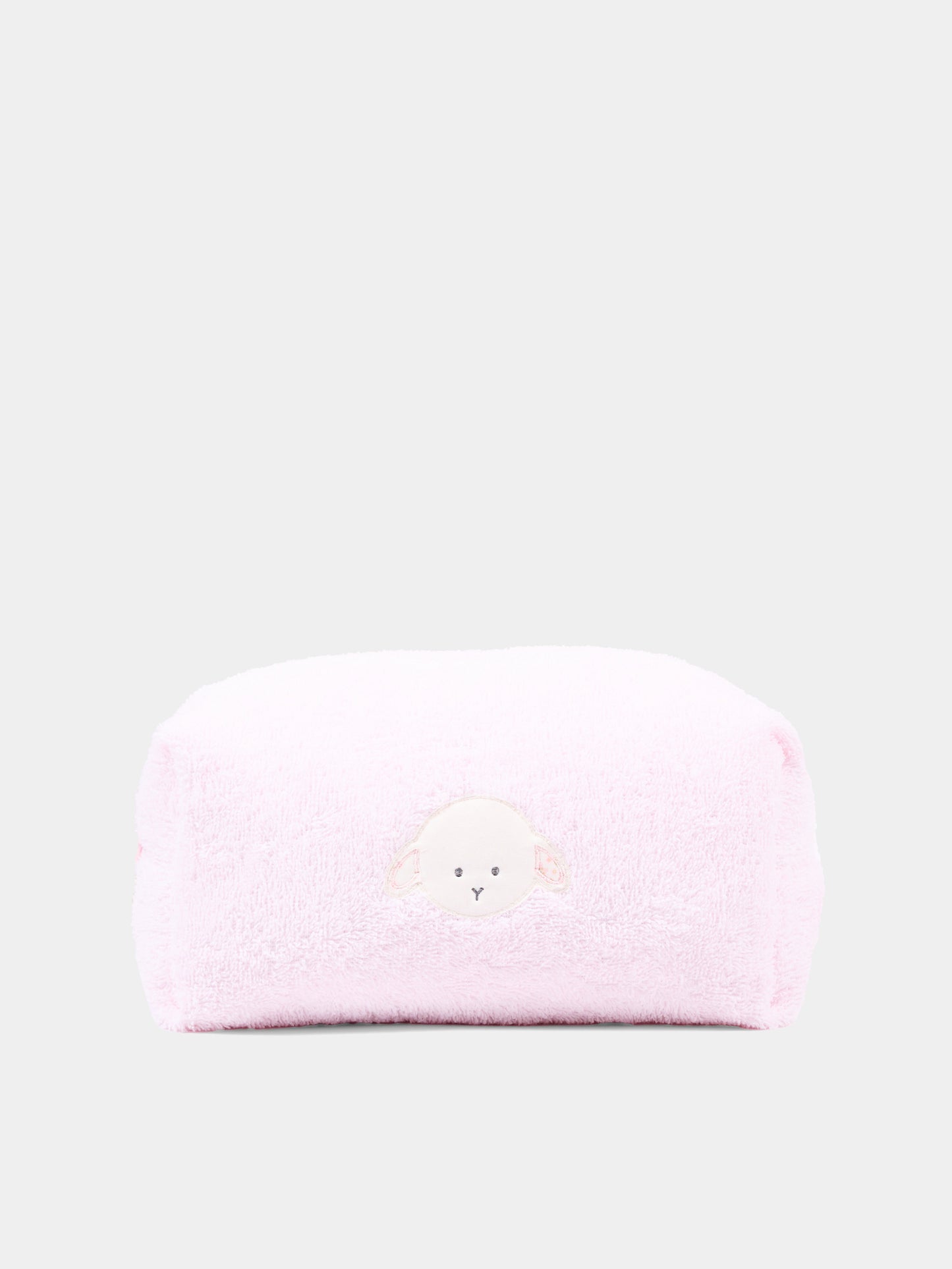 Pochette rosa per neonata con agnellino Olive,Le Boo Beebè,BRR021 30