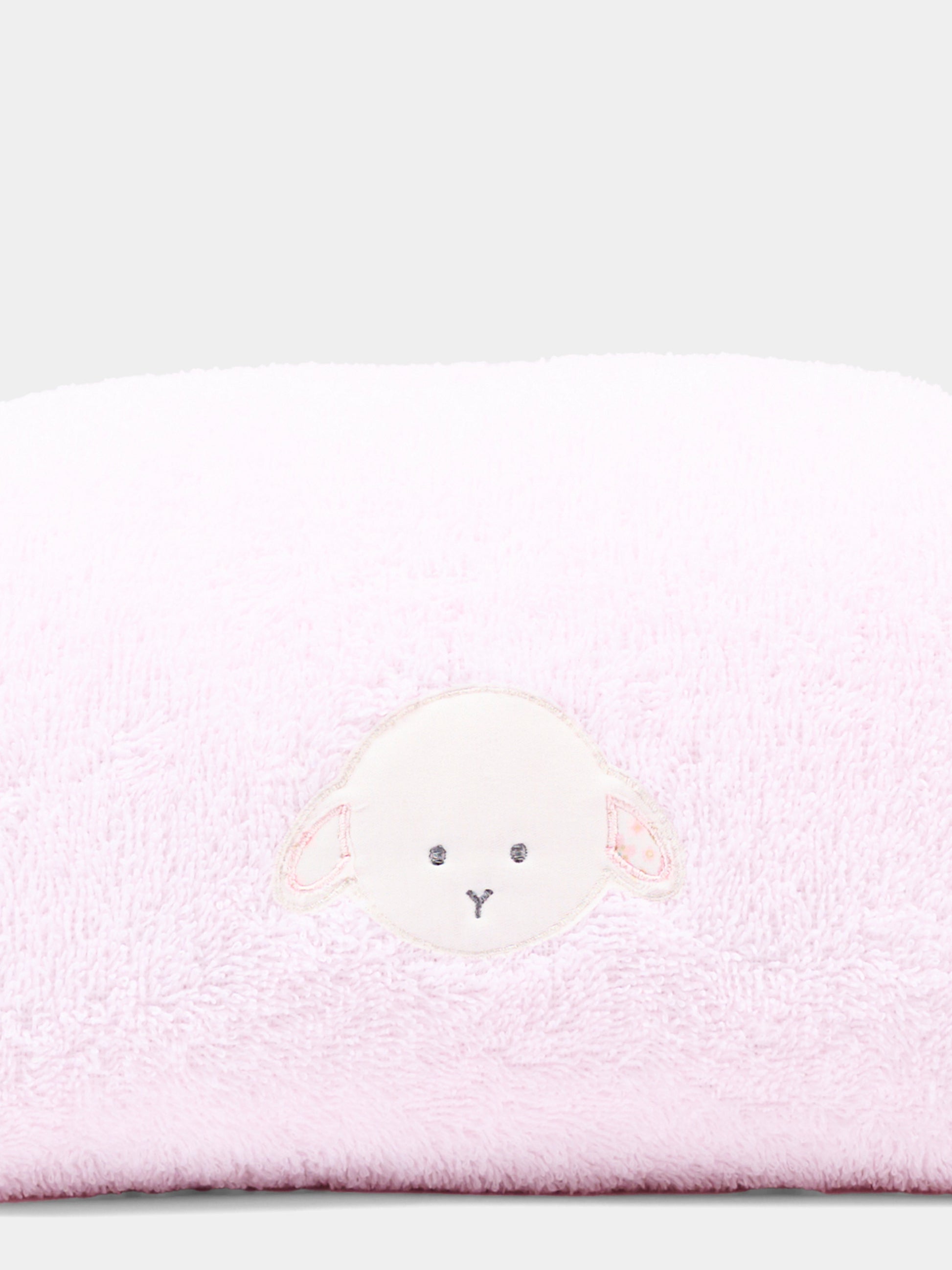 Pochette rosa per neonata con agnellino Olive,Le Boo Beebè,BRR021 30