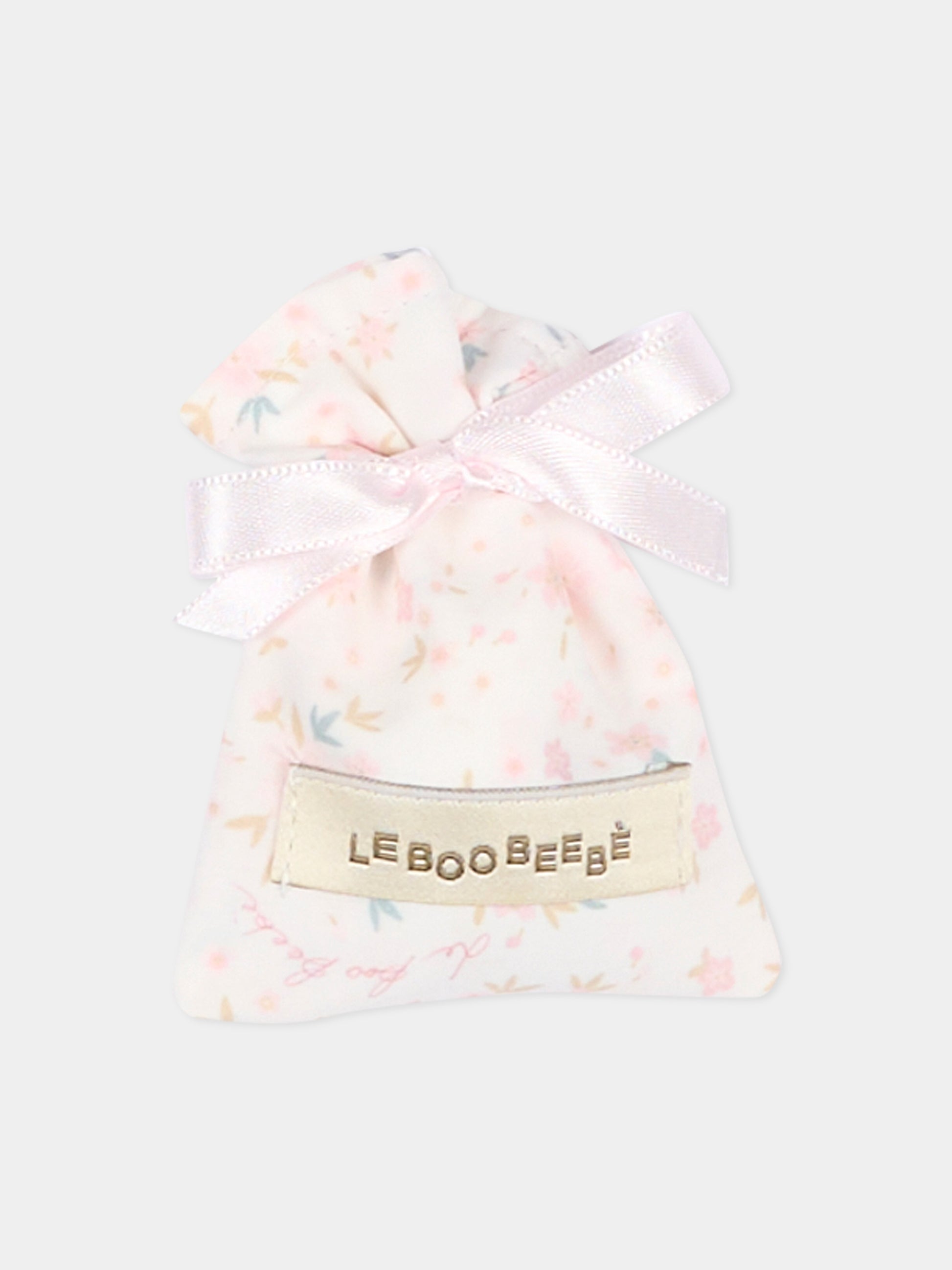 Pagliaccetto liberty rosa per neonata con agnellino Olive,Le Boo Beebè,CB023 T351 2030