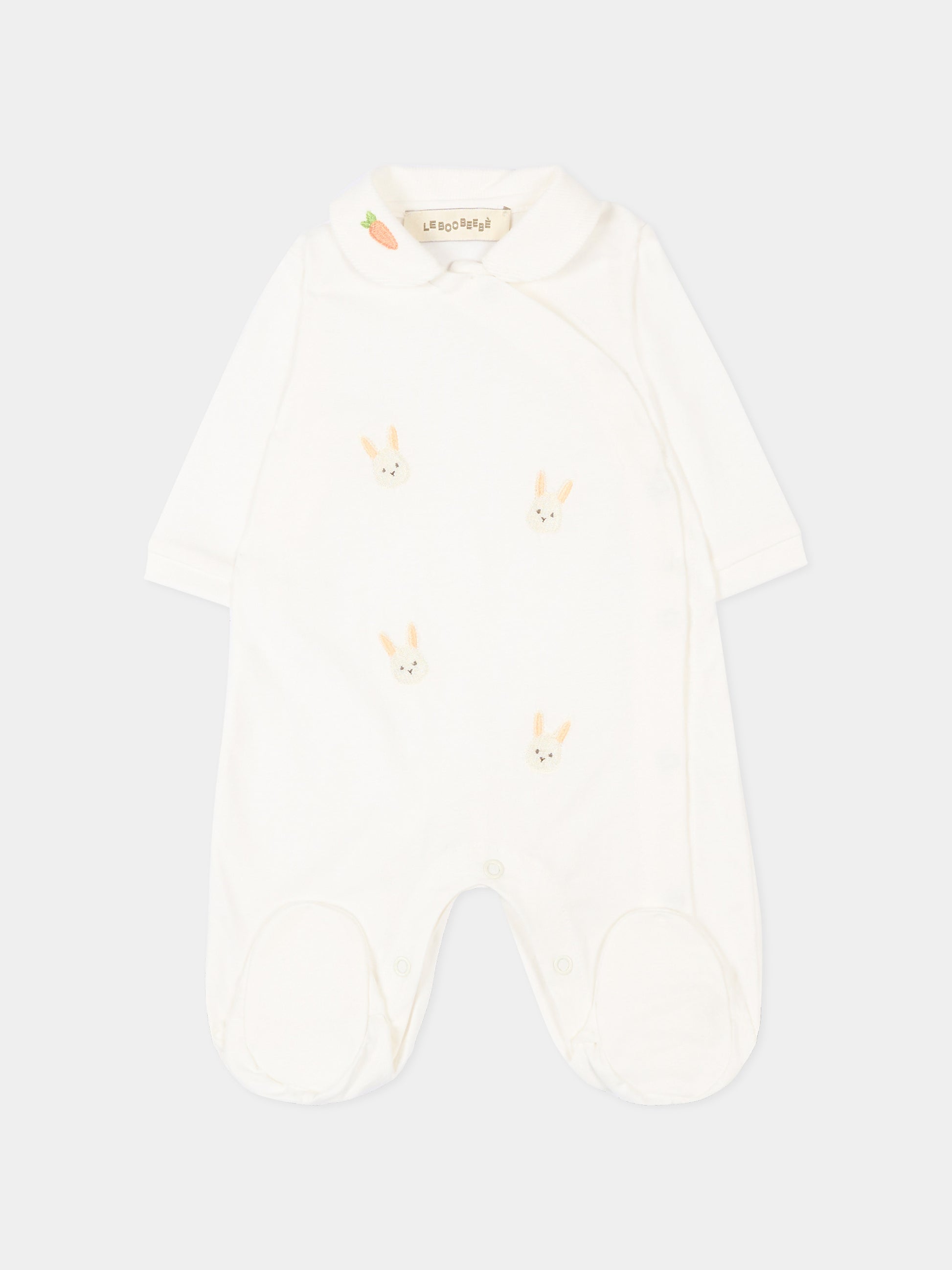 Tutina avorio per neonati con coniglietto Palin,Le Boo Beebè,CB027 T351 20