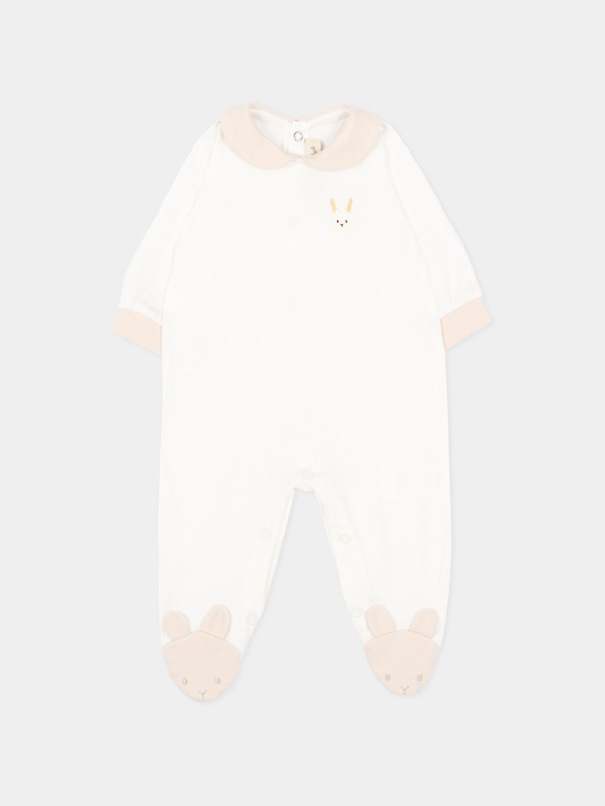 Tutina avorio per neonati con coniglietto Palin,Le Boo Beebè,CB030 T351 2021