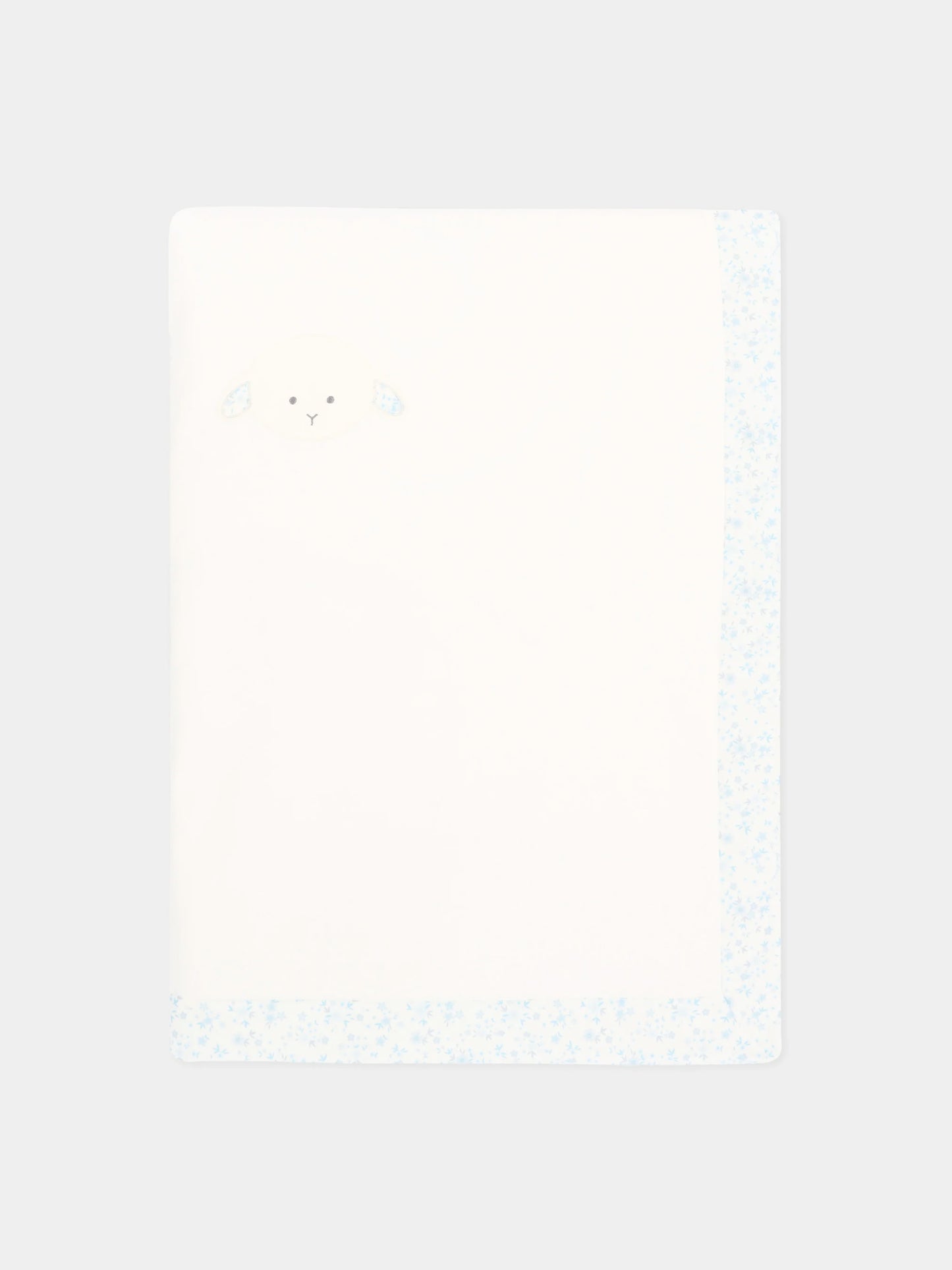 Coperta avorio per neonato con agnellino Olive,Le Boo Beebè,CBC021 T351 2040