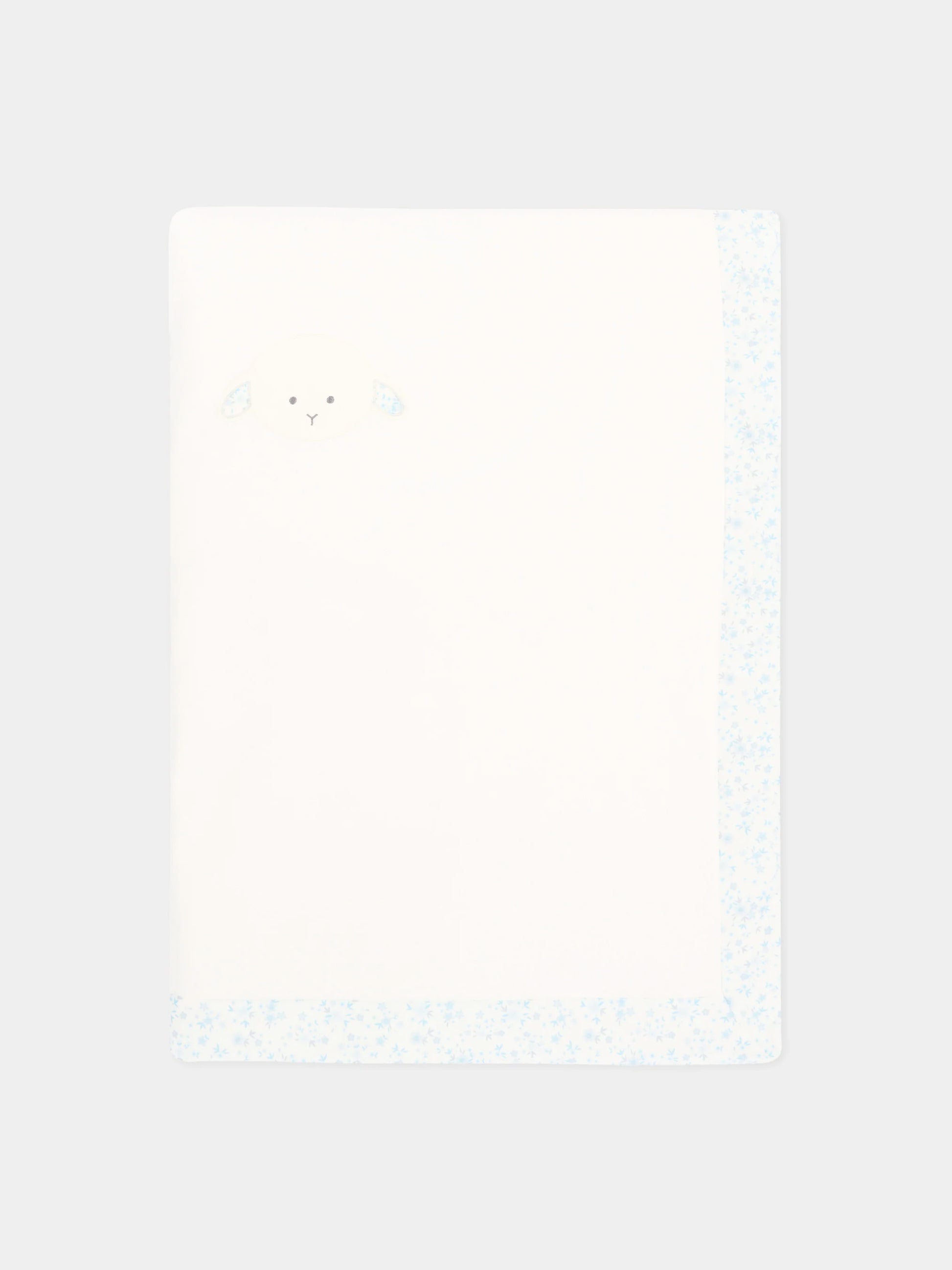 Coperta avorio per neonato con agnellino Olive,Le Boo Beebè,CBC021 T351 2040