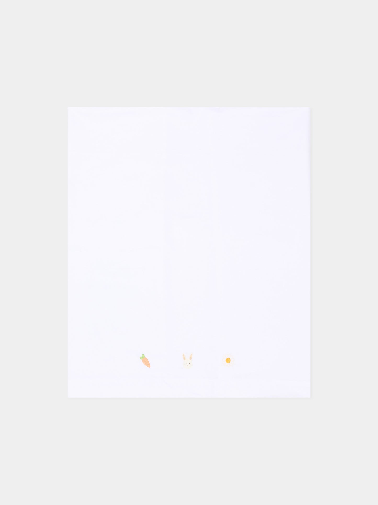 Lenzuola avorio per neonati con ricami,Le Boo Beebè,CBL023 20