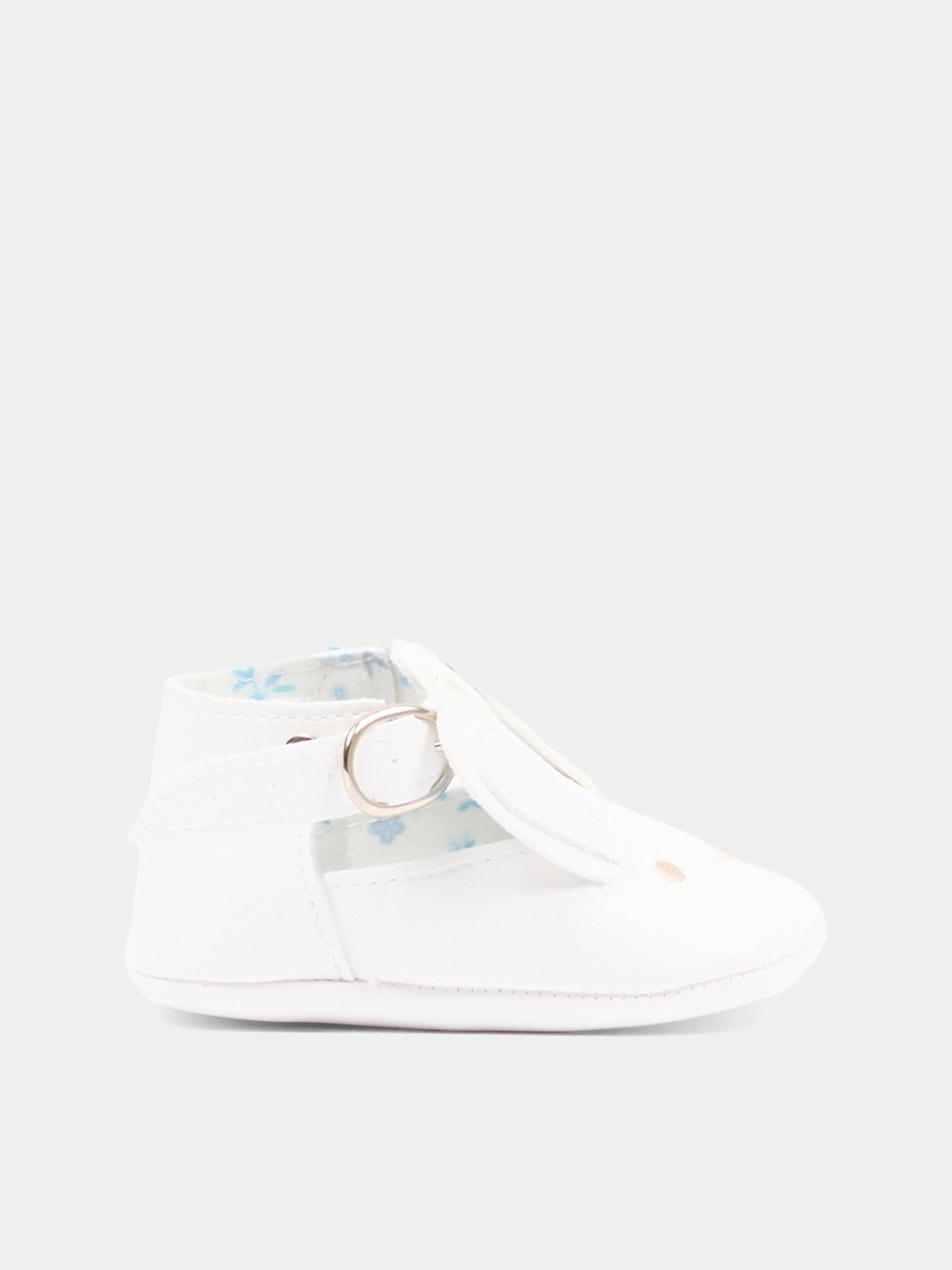 Occhio di bue avorio per neonato con coniglio,Le Boo Beebè,SBM00 20