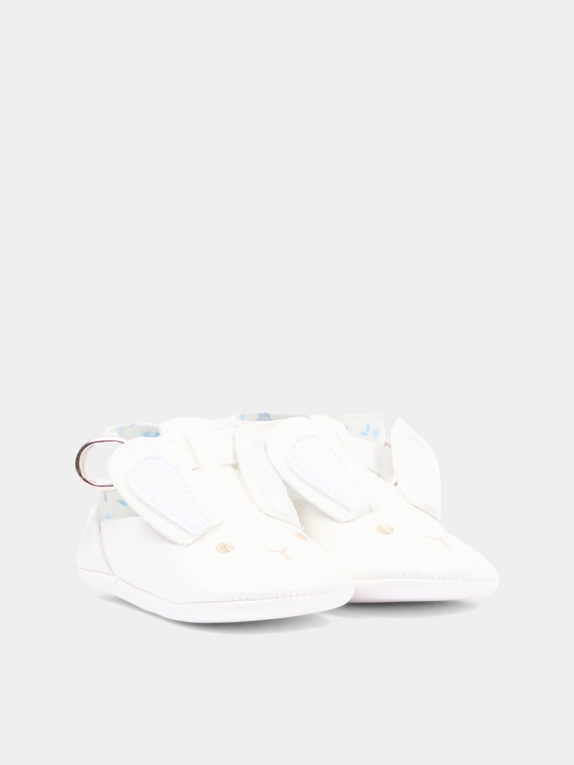 Occhio di bue avorio per neonato con coniglio,Le Boo Beebè,SBM00 20