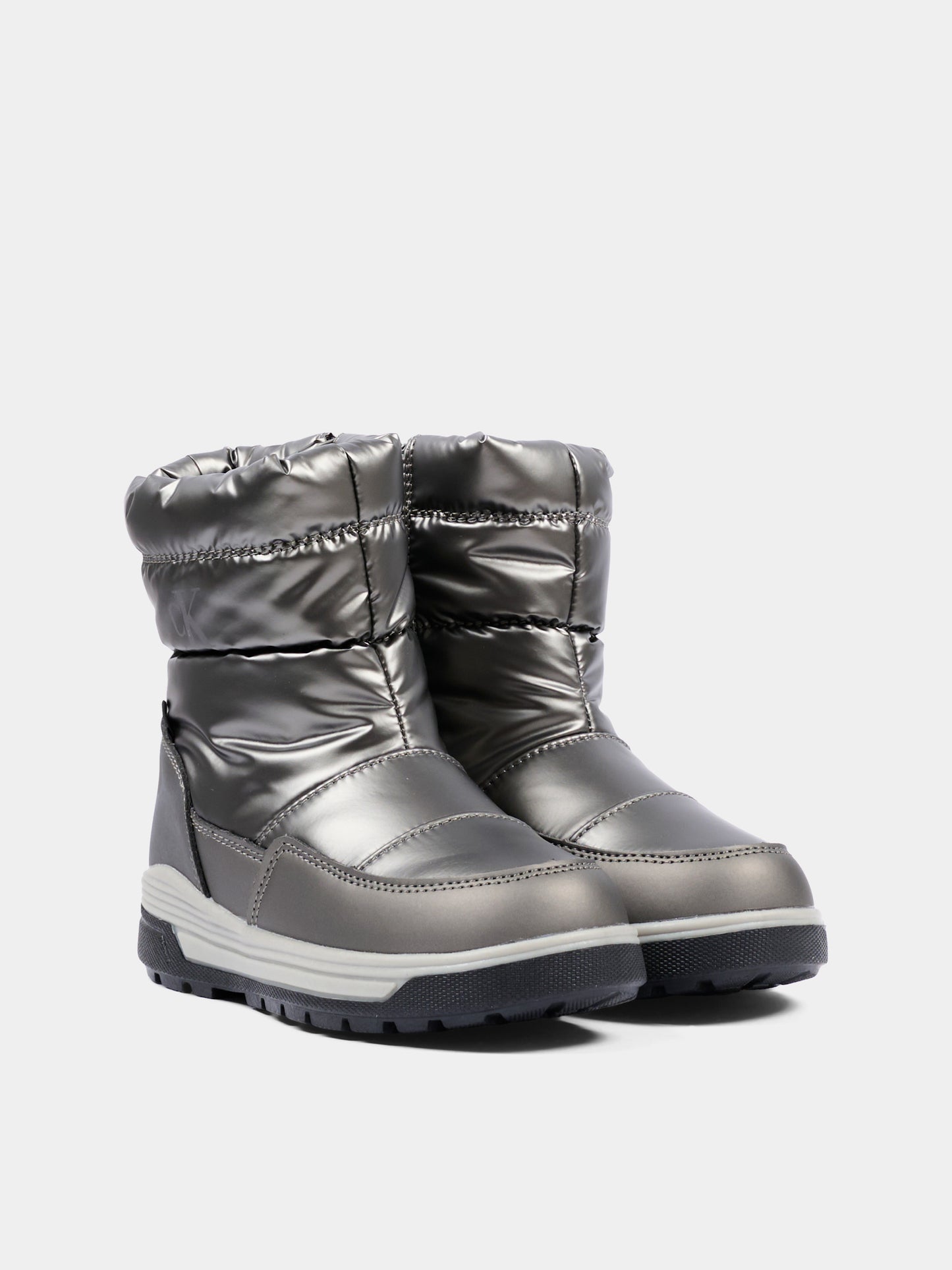 Stivali da neve argento per bambini,Calvin Klein Kids,V3AD 83435 1474909