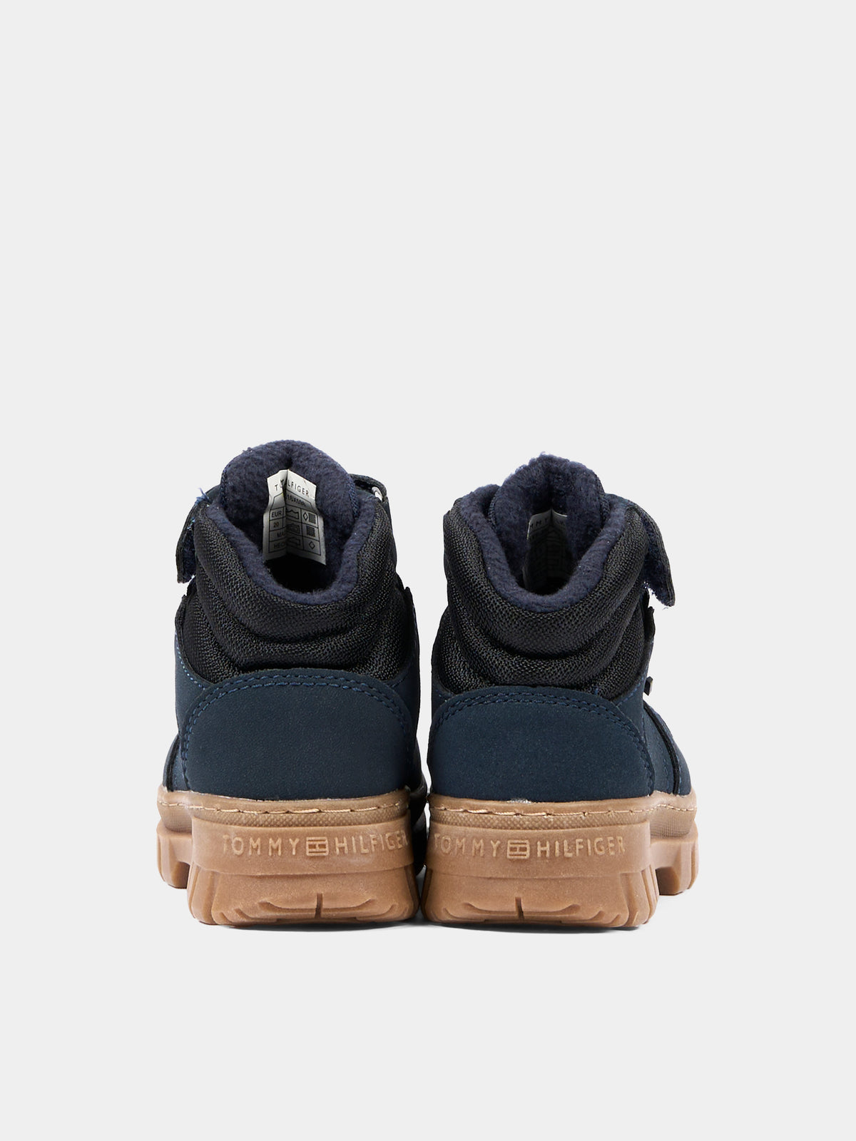 Stivaletti blu per bambino con logo,Tommy Hilfiger Junior,T1X5 35290 0316X598