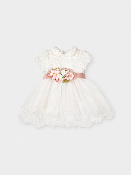 Abito elegante avorio per neonata,Colorichiari,FN108677 5027 1583