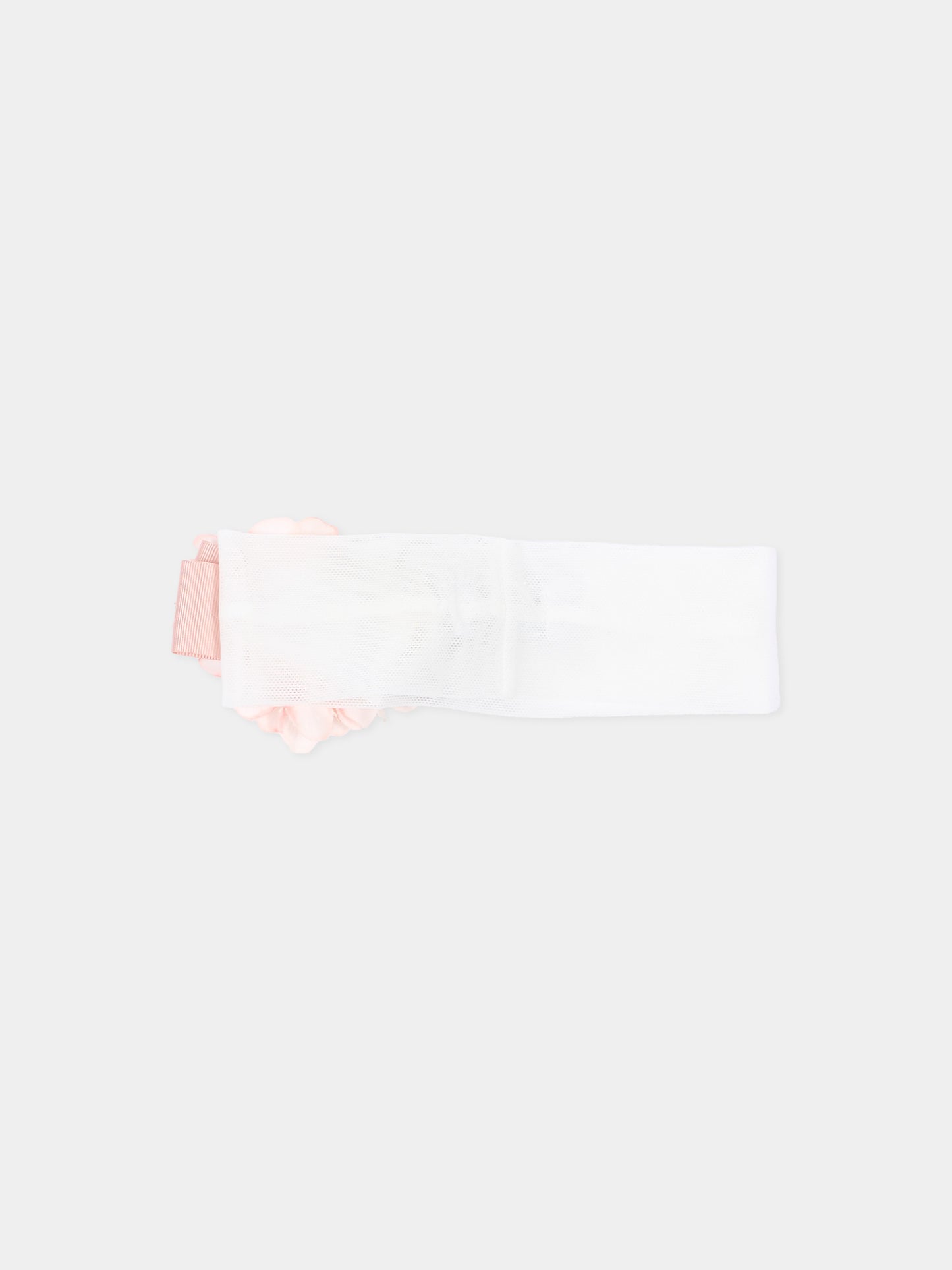 Fascia avorio per neonata con fiore,Colorichiari,FN978865 AF814 83