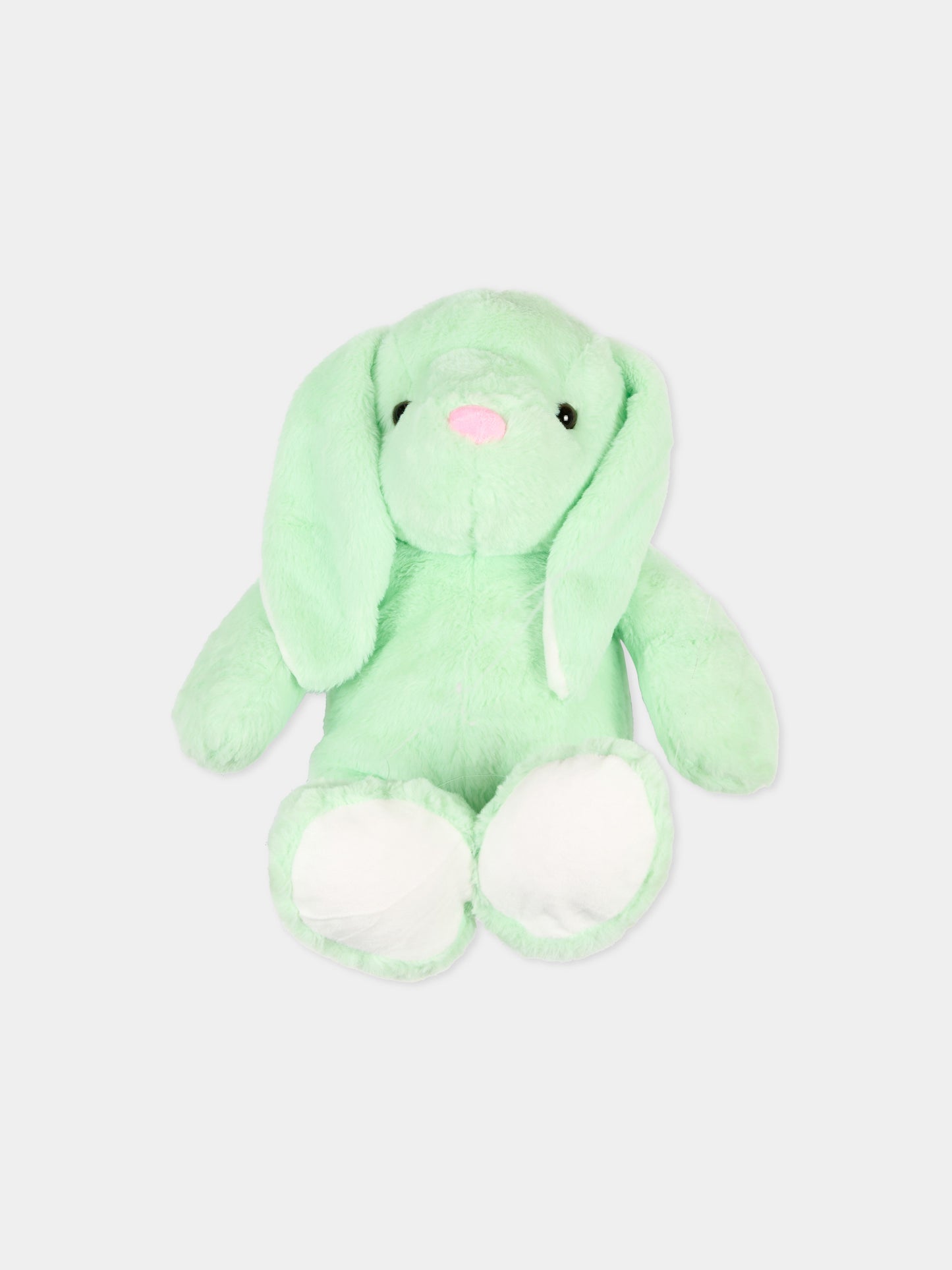 Peluche verde Coniglio Palin per neonati,Le Boo Beebè,PALIN VERDE