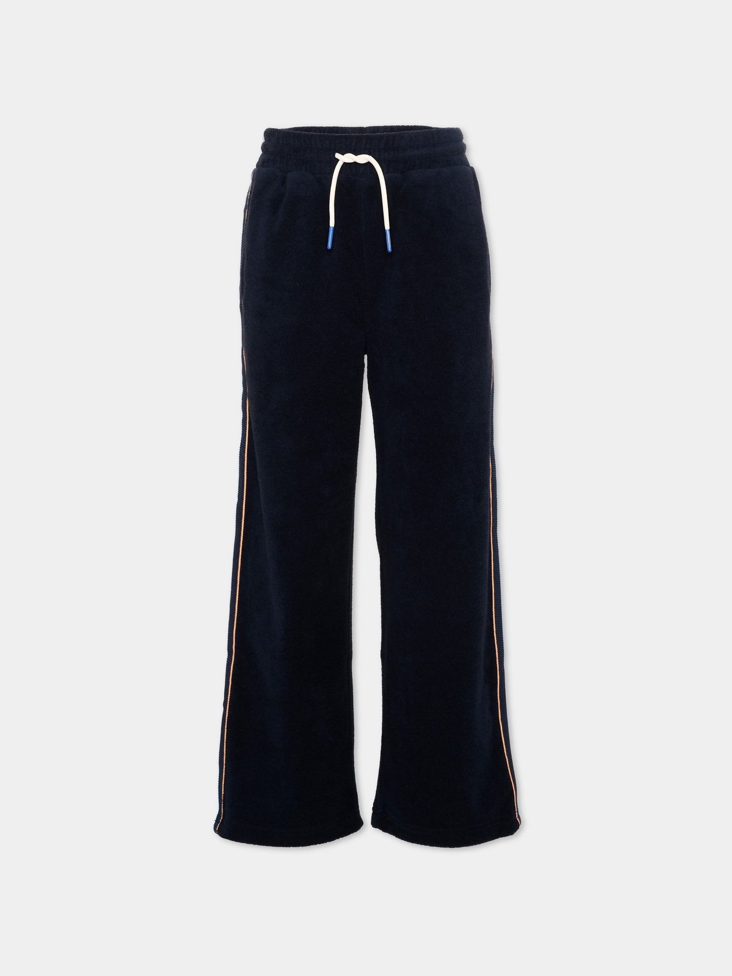 Pantalone blu per bambino con bande,Scotch&soda,183315 401