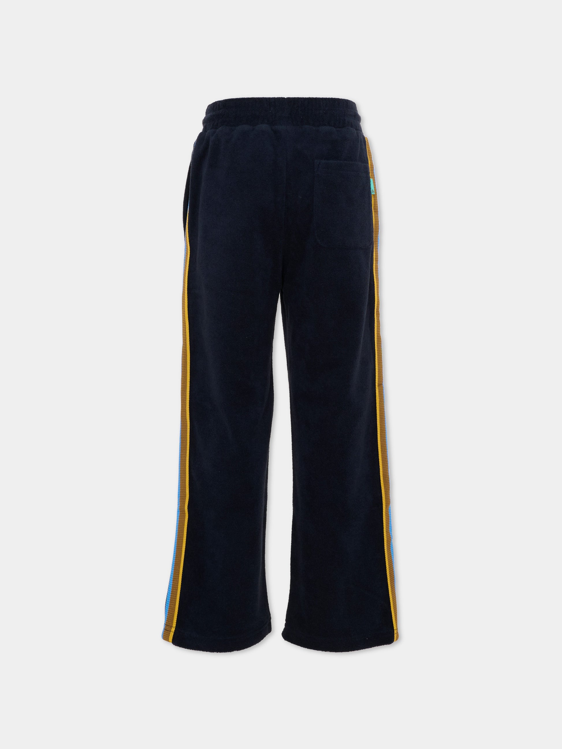 Pantalone blu per bambino con bande,Scotch&soda,183315 401