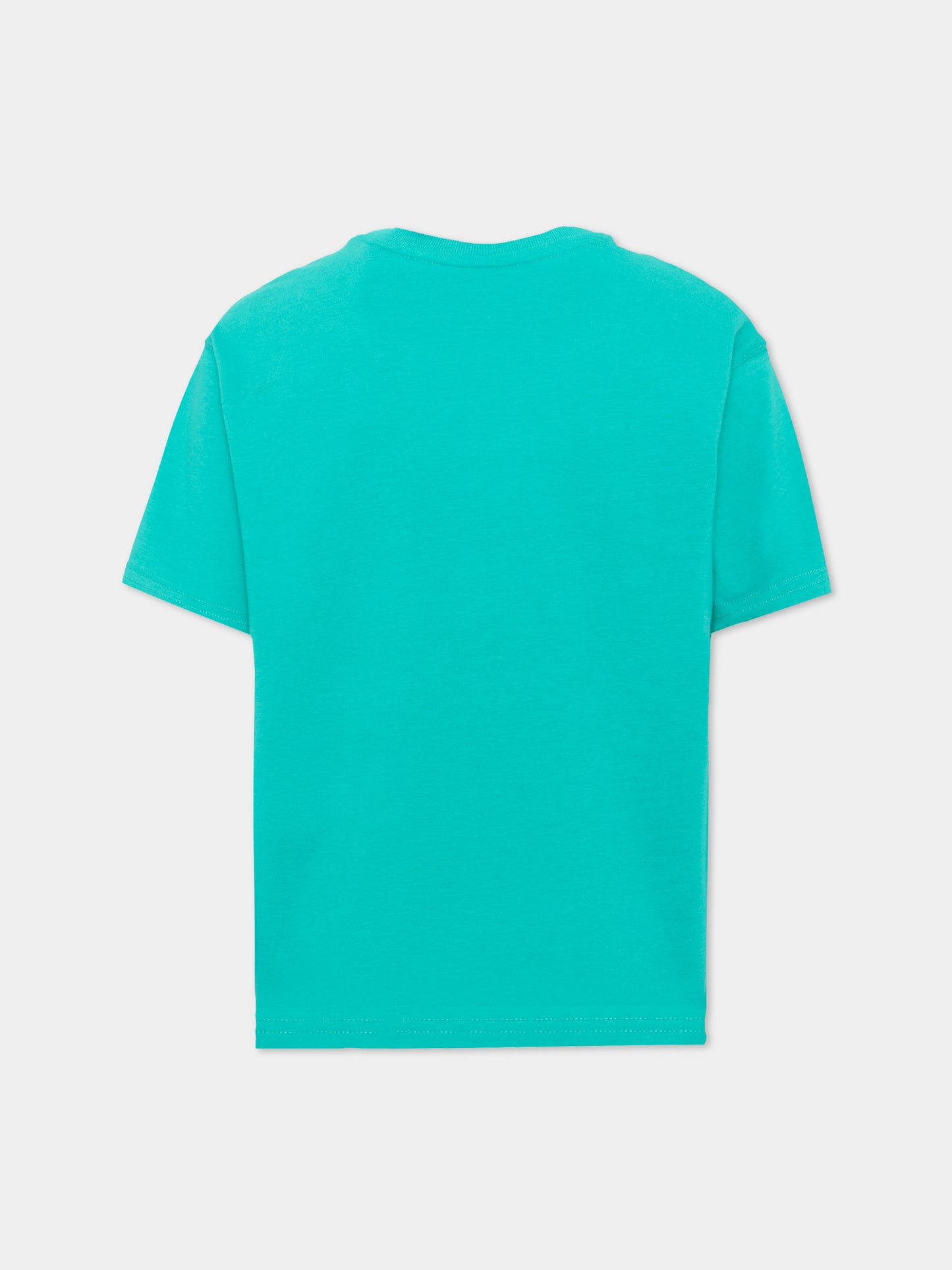 T-shirt azzurra per bambino con ricamo,Scotch&soda,183357 300