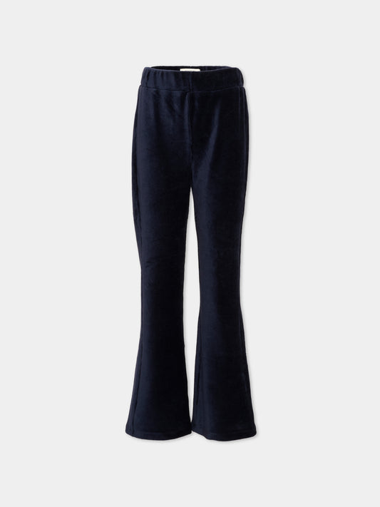 Leggings blu per bambina svasati,Scotch&soda,184505 401