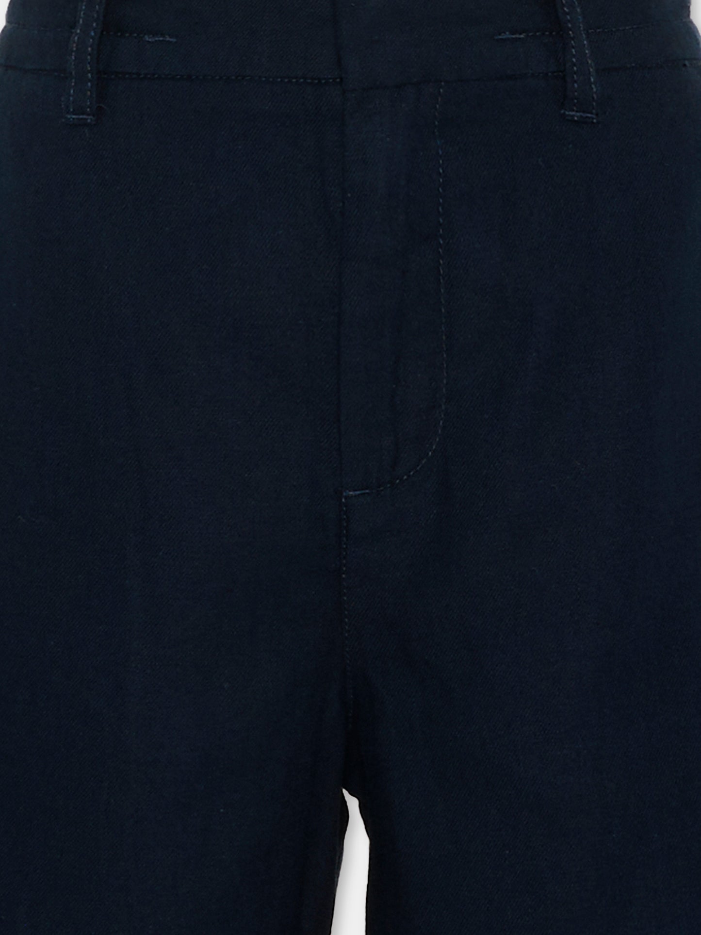 Shorts casual blu per bambini cargo,Scotch&soda,183164 401