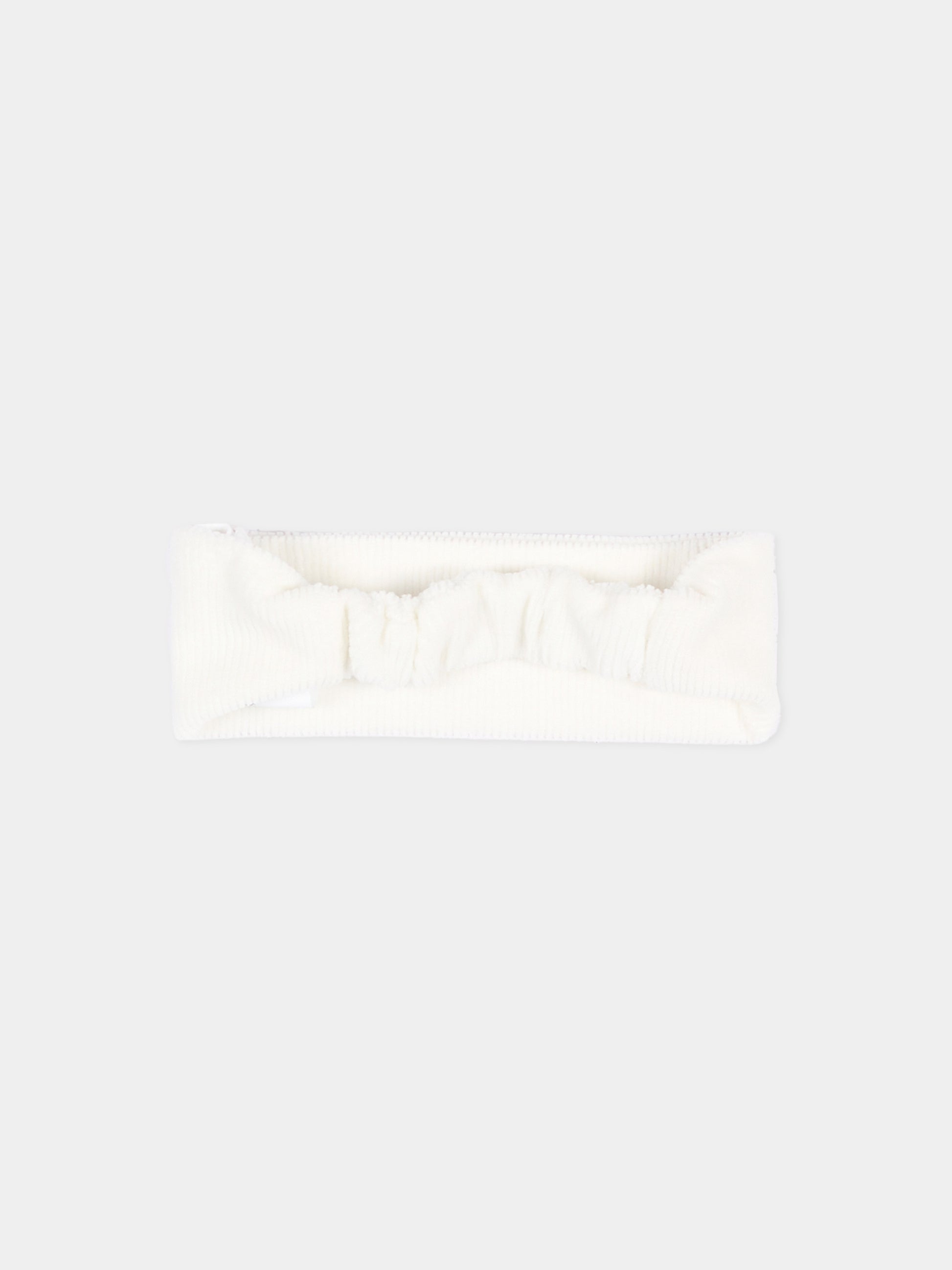 Fascia avorio per neonata con fiocchi,Nanán,I26423OW