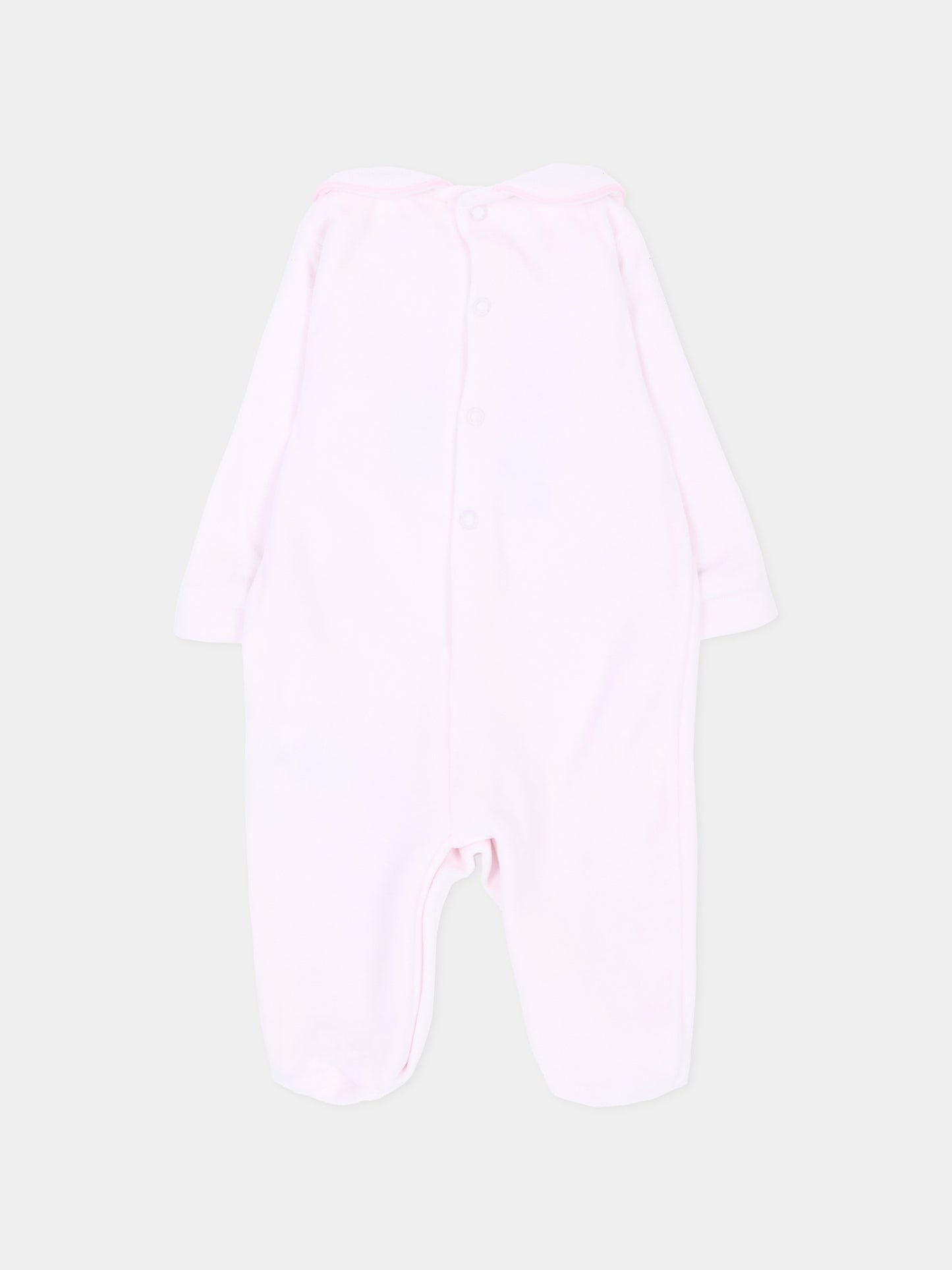 Tutina rosa per neonata con orsetto,Nanán,I26001R