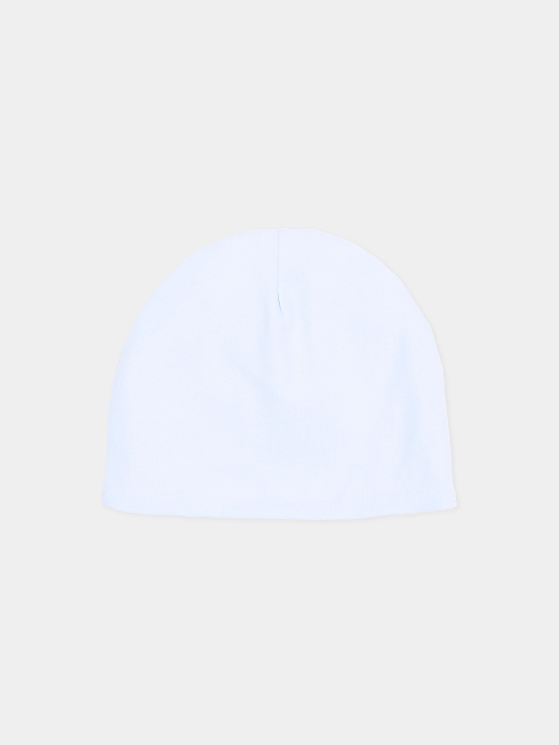 Cappello azzurro per neonato con logo,Nanán,I26020A