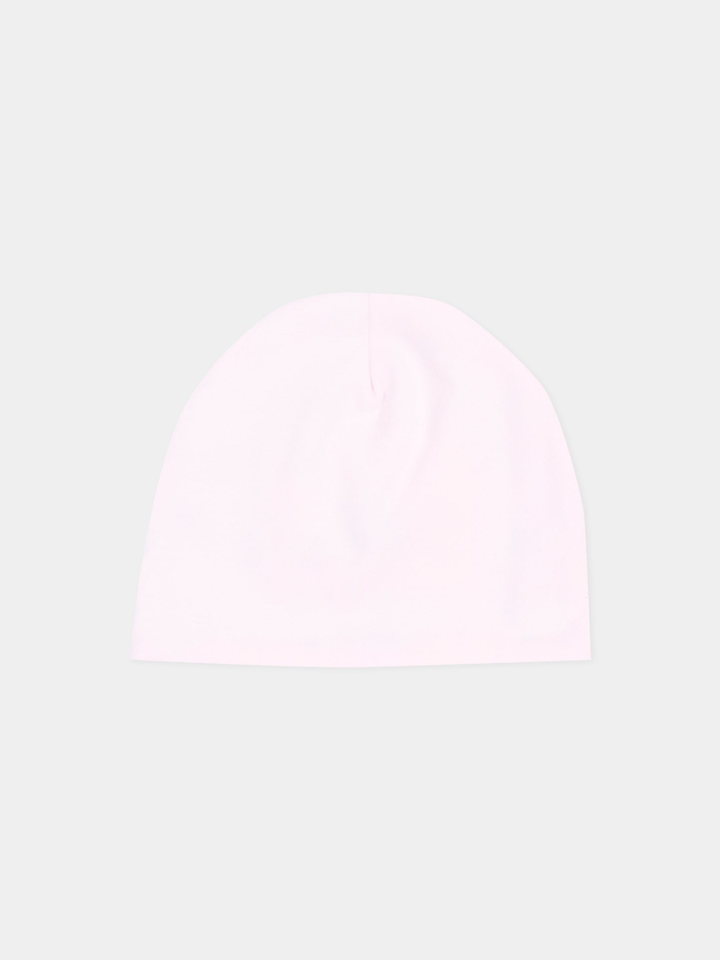 Cappellino rosa per neonata con logo,Nanán,I26020R