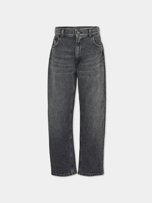 Jeans grigio per bambino,Dondup Kids,DMPA224 C DS041 5024