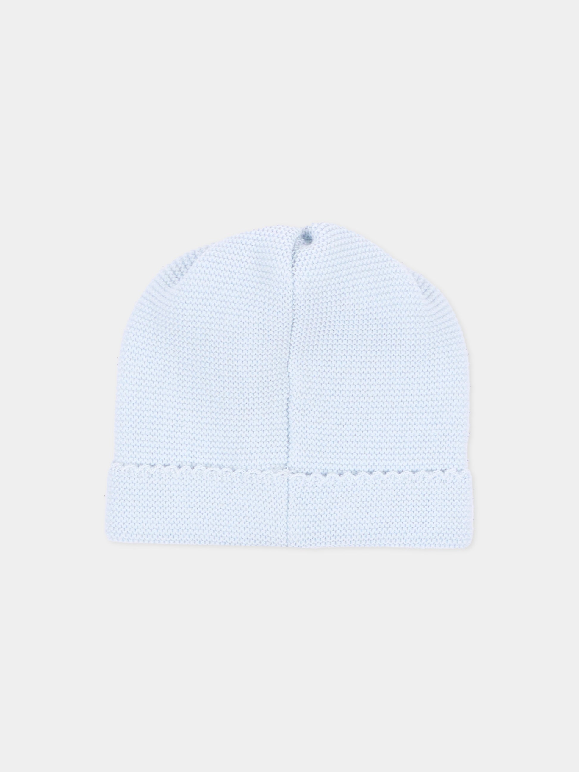 Cappello celeste per neonato,Little Bear,4124 CIELO/CIELO