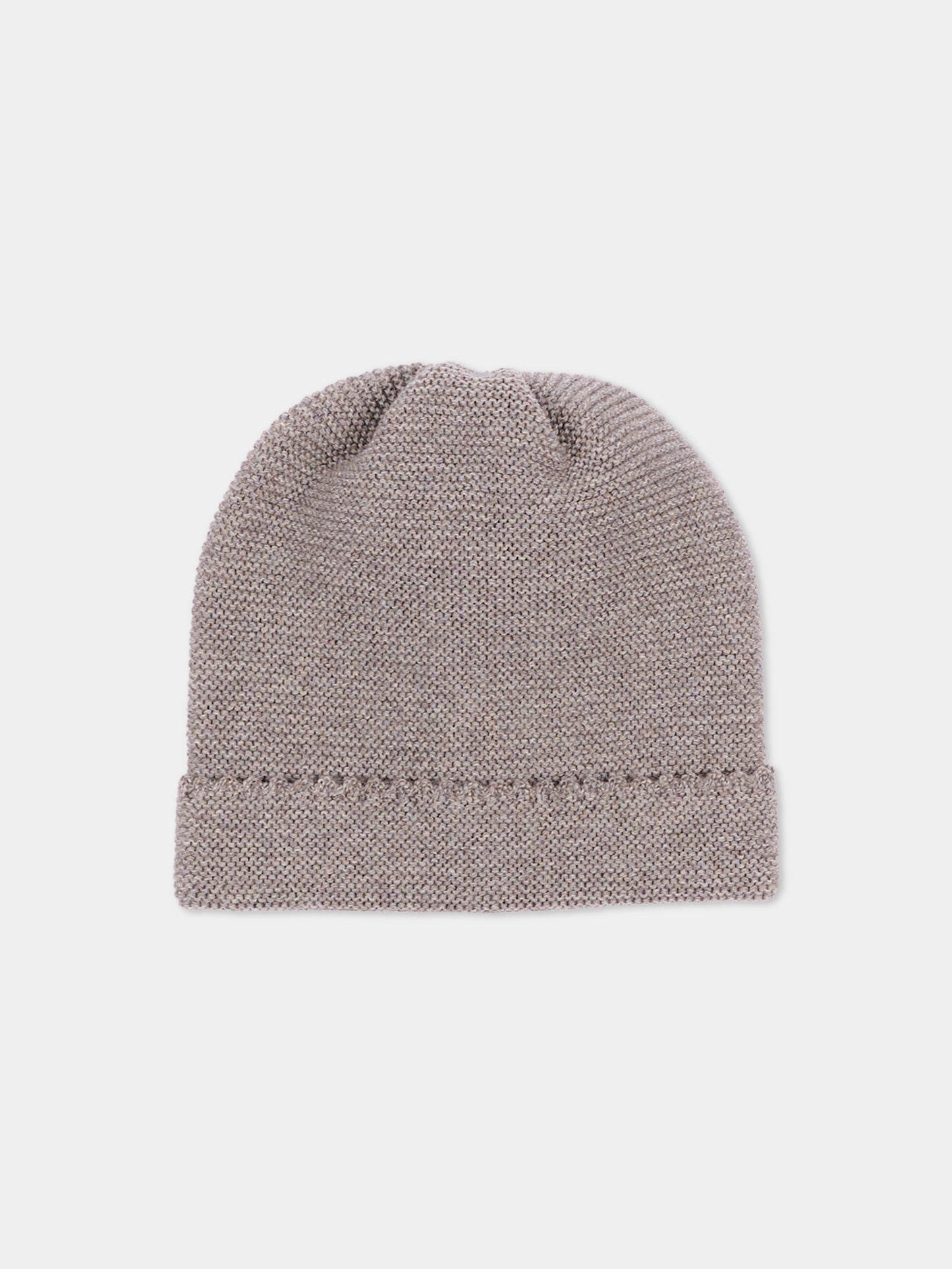 Cappello marrone per neonati,Little Bear,4124 TORTORA/TORTORA