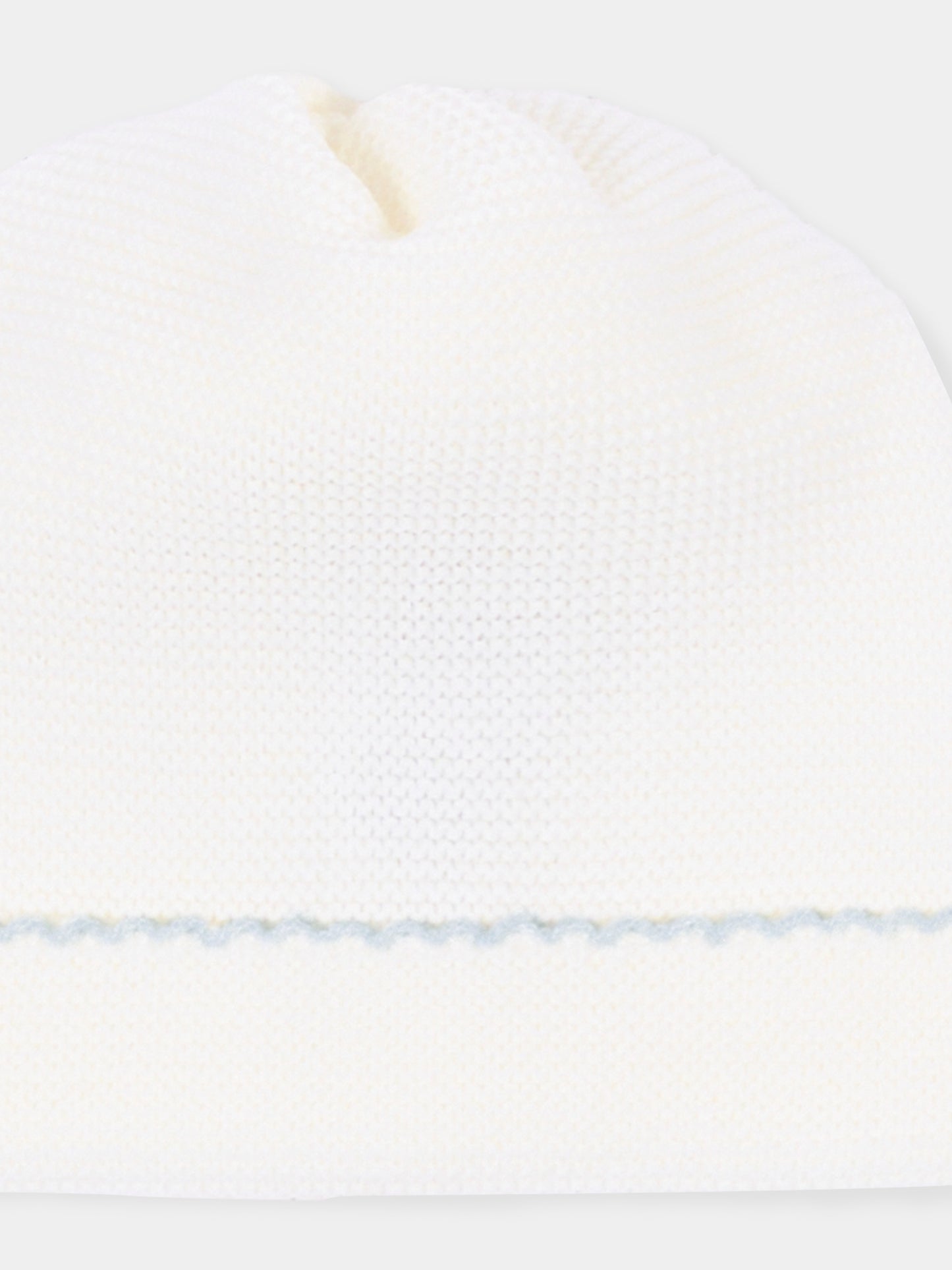 Cappello avorio per neonato,Little Bear,4124 LATTE/CIELO