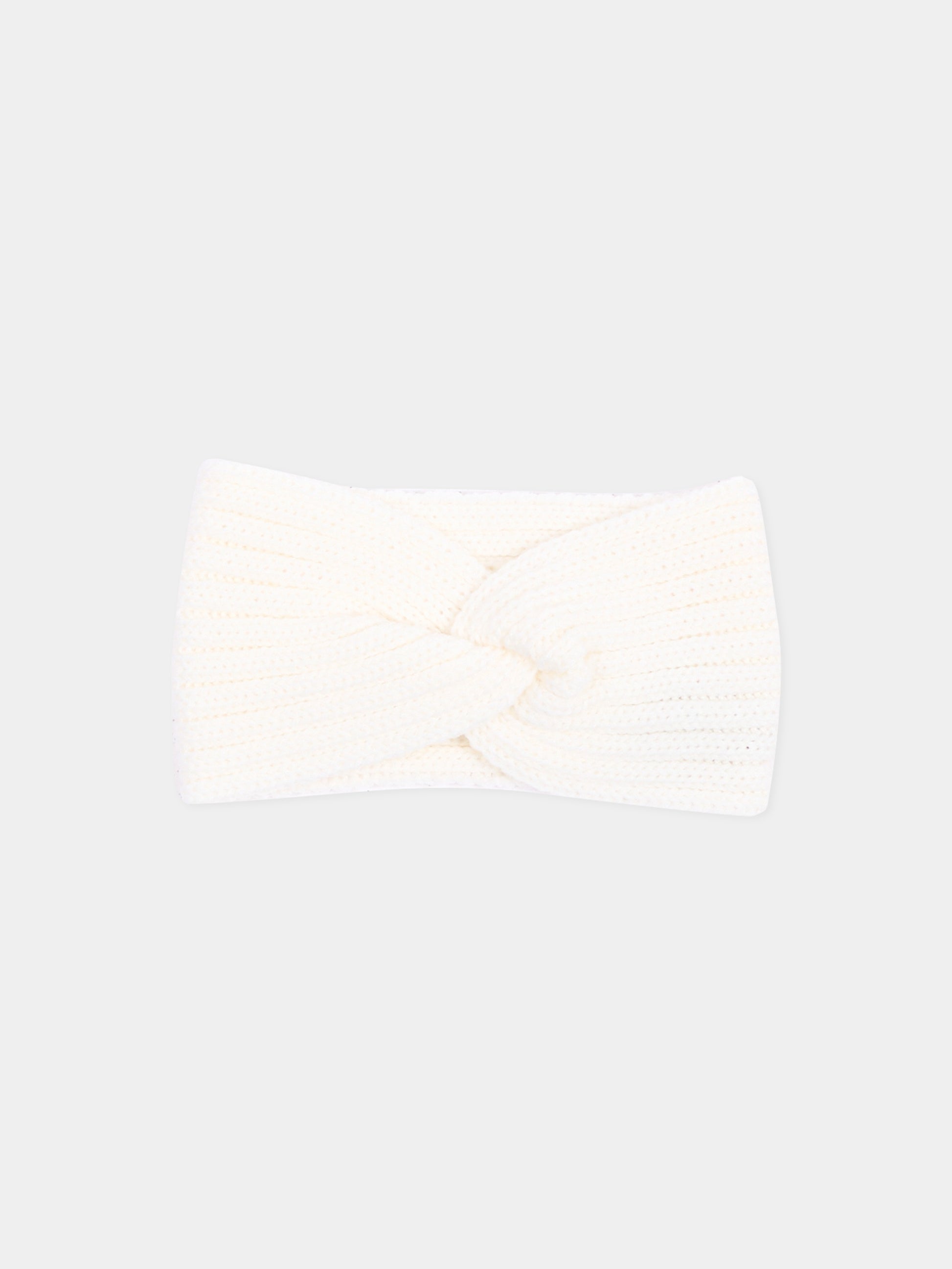 Fascia avorio per neonata in maglia,Little Bear,4022 LATTE