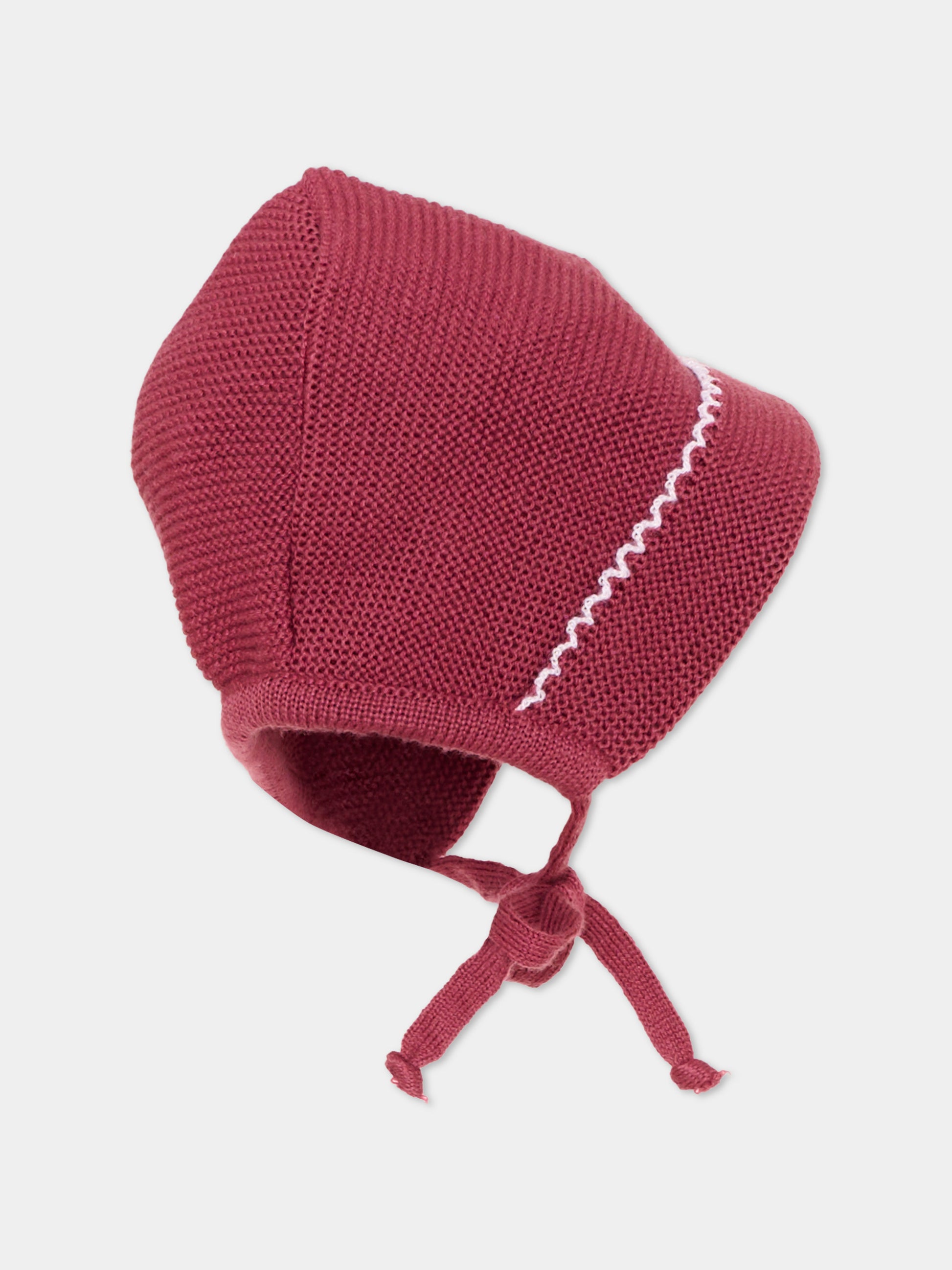 Cappello bordeaux per neonata,Little Bear,4123 VINACCIA/CIPRIA