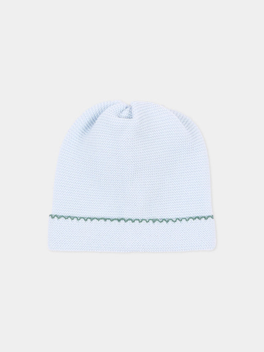 Cappello celeste per neonato,Little Bear,4124 CIELO/BOSCO