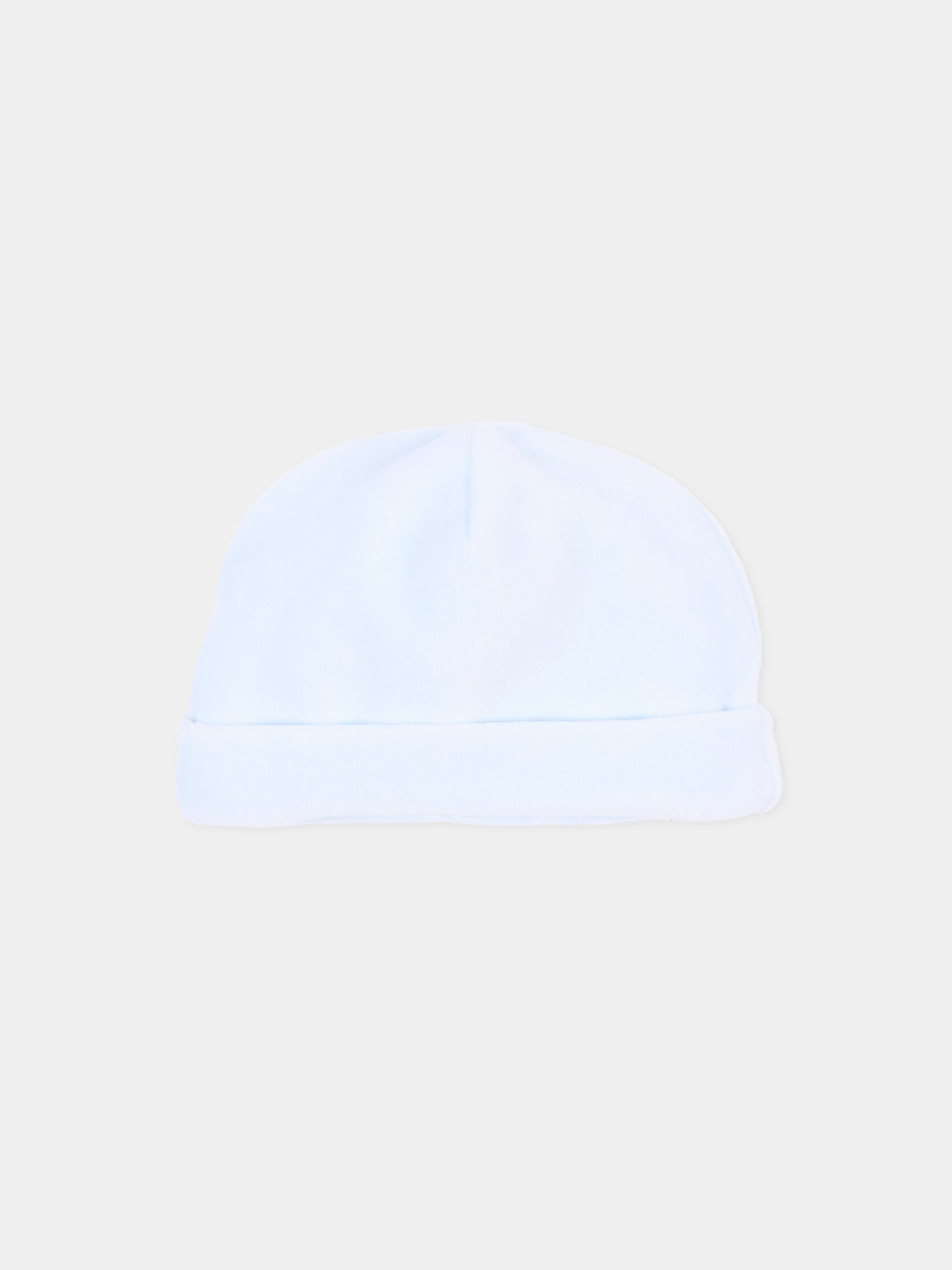 Cappello celeste per neonato,Little Bear,4054 CIELO
