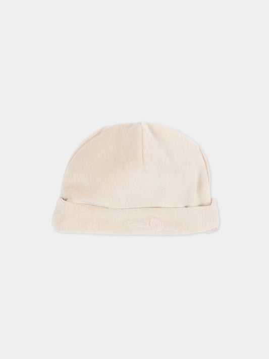 Cappello avorio per neonati,Little Bear,4054 TORTORA