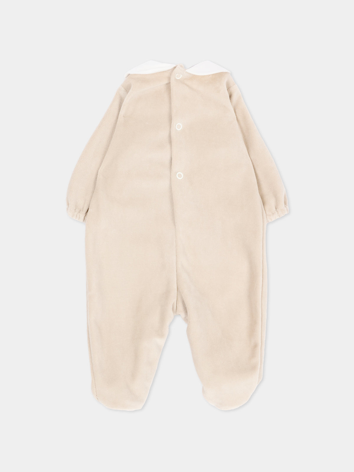 Tutina marrone per neonata con cuori,Little Bear,4046 TORTORA/ROSA