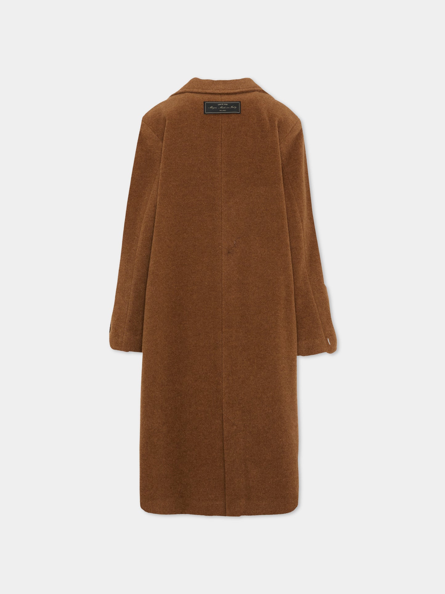 Cappotto marrone per bambina,Msgm Kids,F5MSJGCO114 MS046