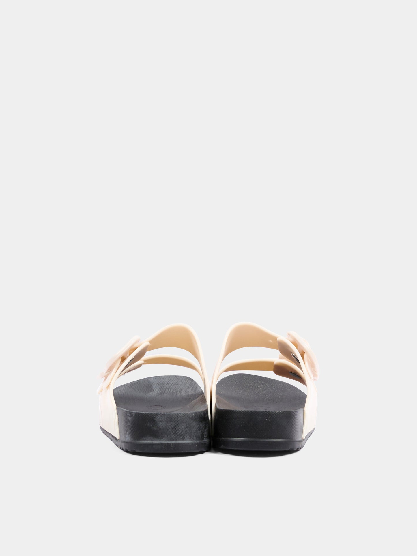 Ciabatte nere per bambina bicolore,Mini Melissa,35685-BG191-05889