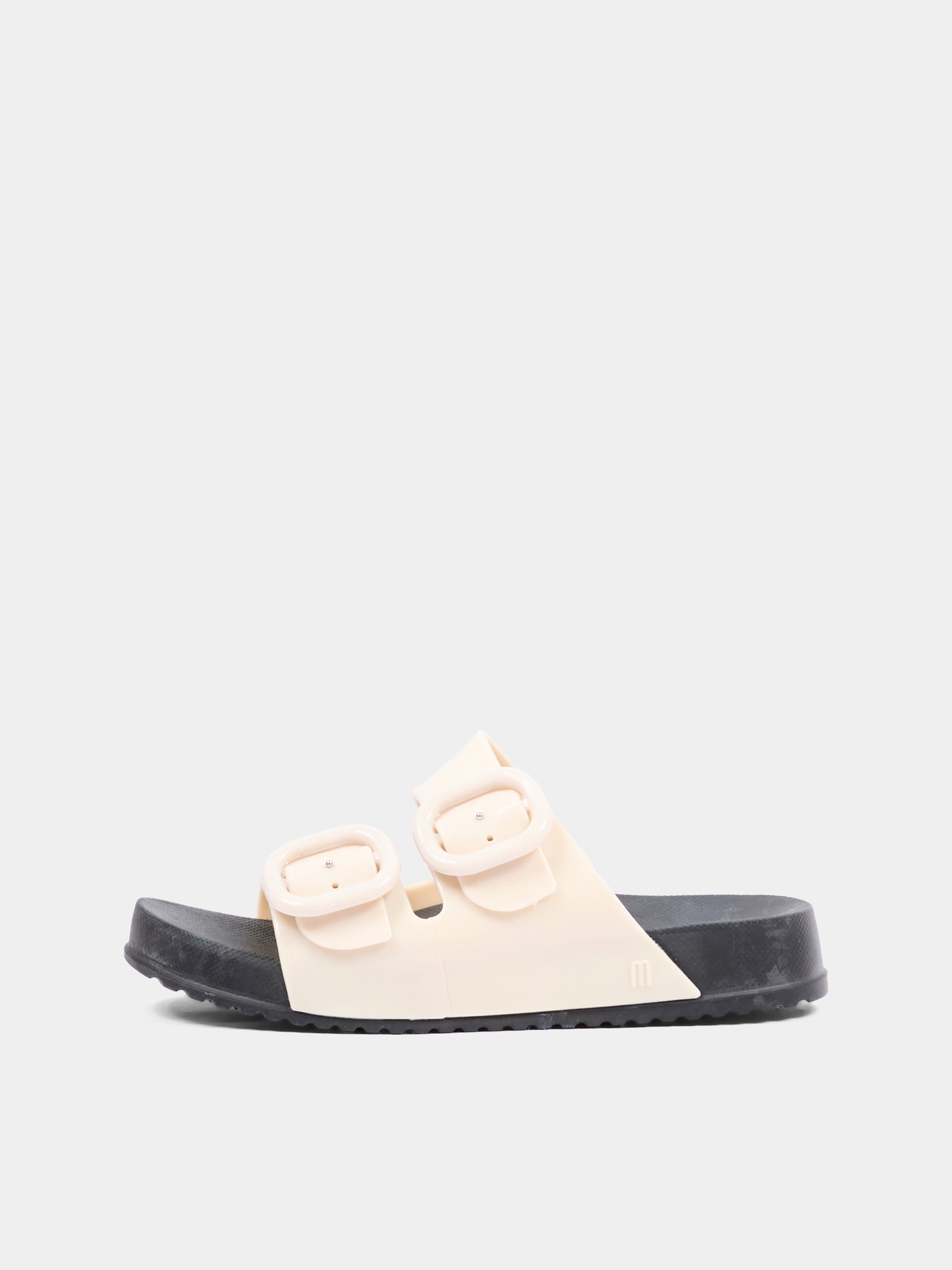 Ciabatte nere per bambina bicolore,Mini Melissa,35685-BG191-05889