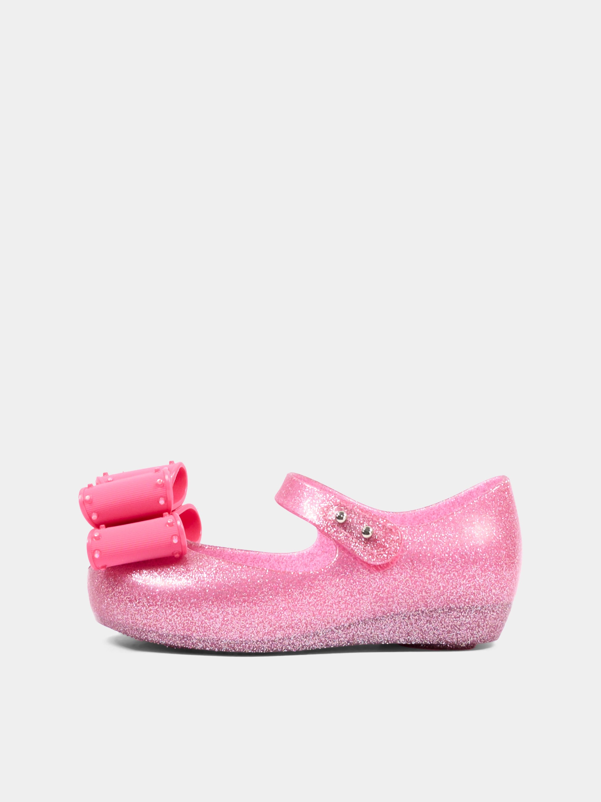 Ballerine fucsia per bambina con fiocco,Mini Melissa,S-35967-BC928