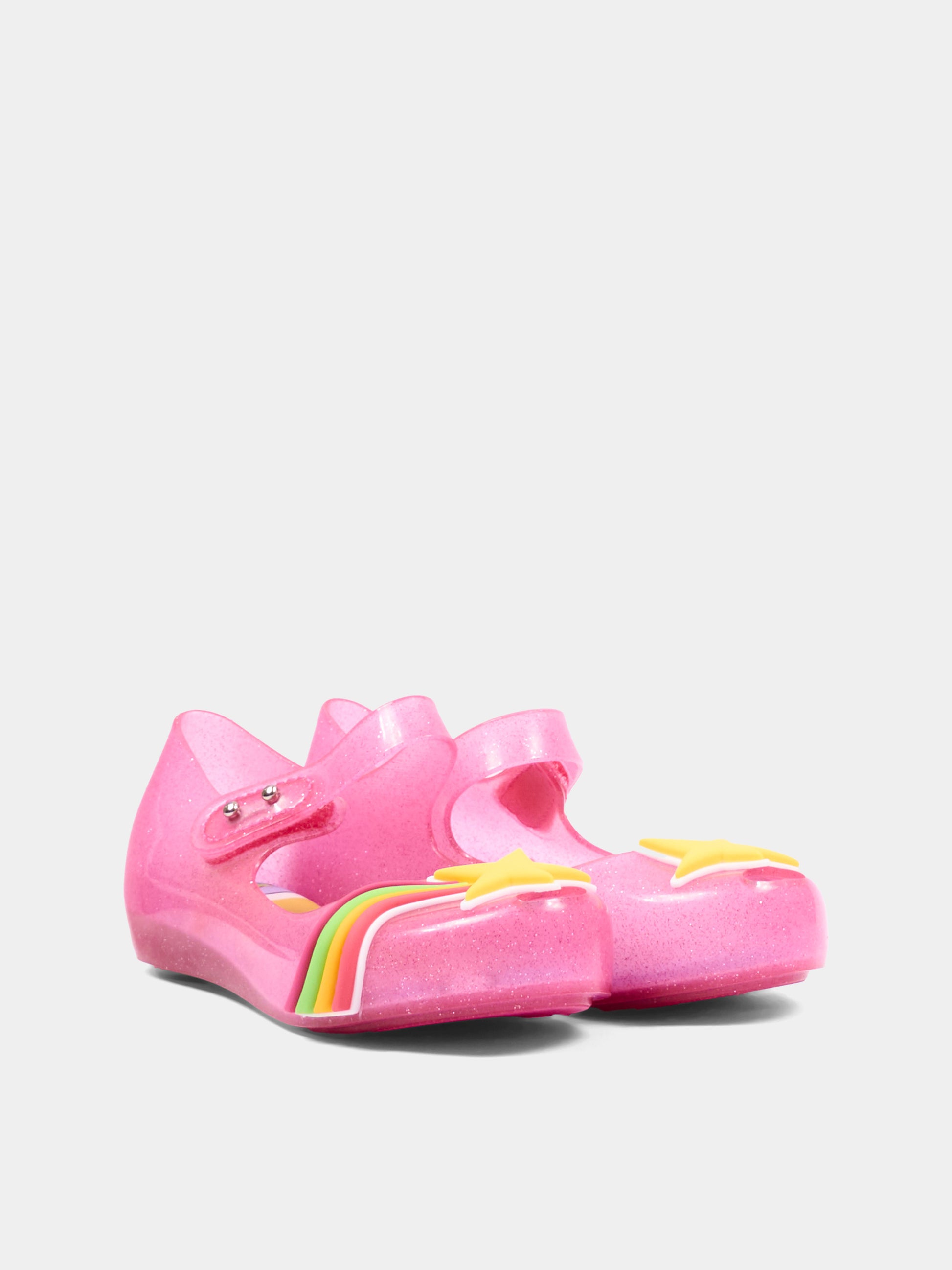 Ballerine fucsia per bambina con stella,Mini Melissa,S-37107-BN551
