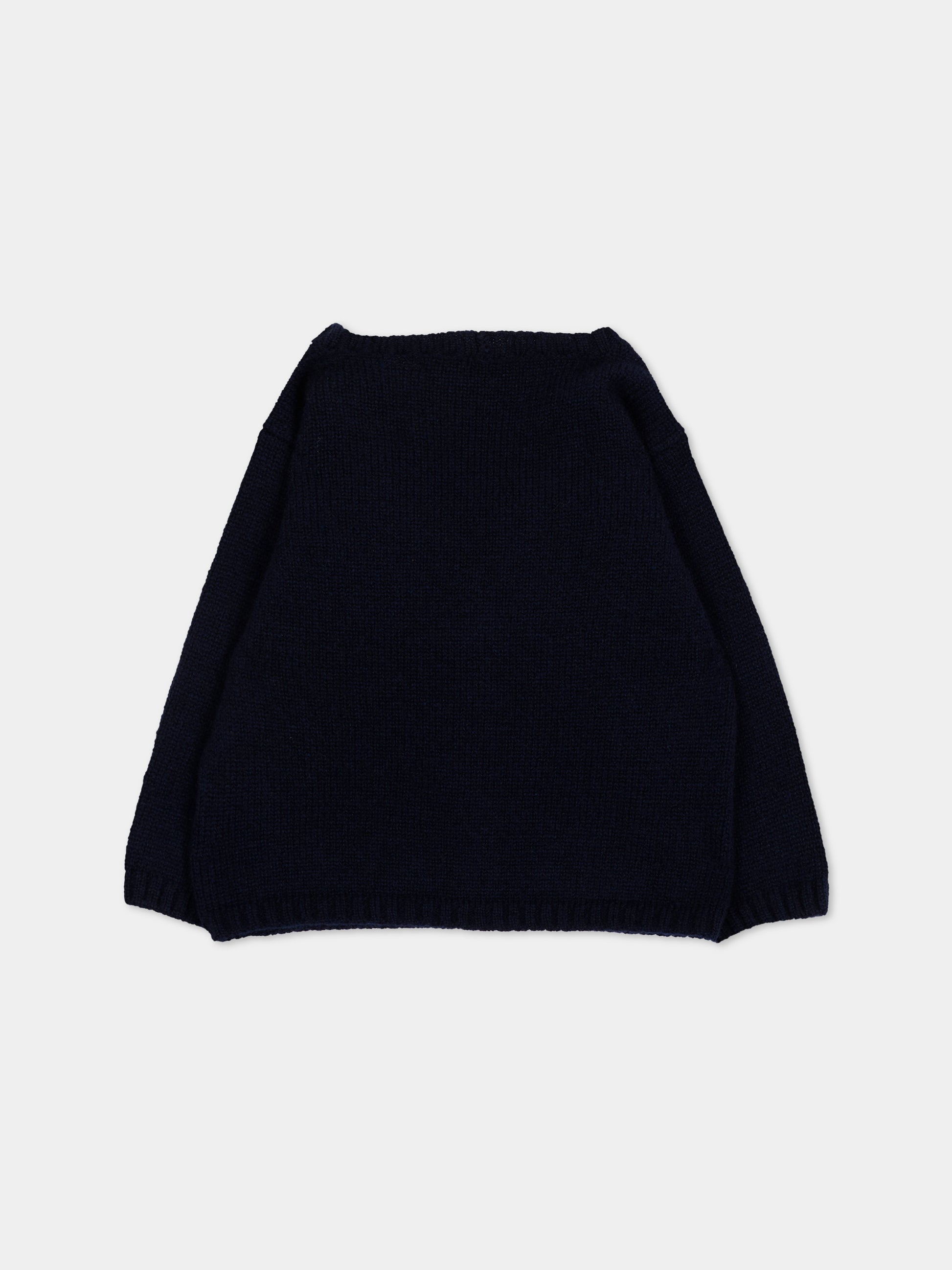 Cardigan blu per neonato con bottoni,Mariella Ferrari,MGM11 143