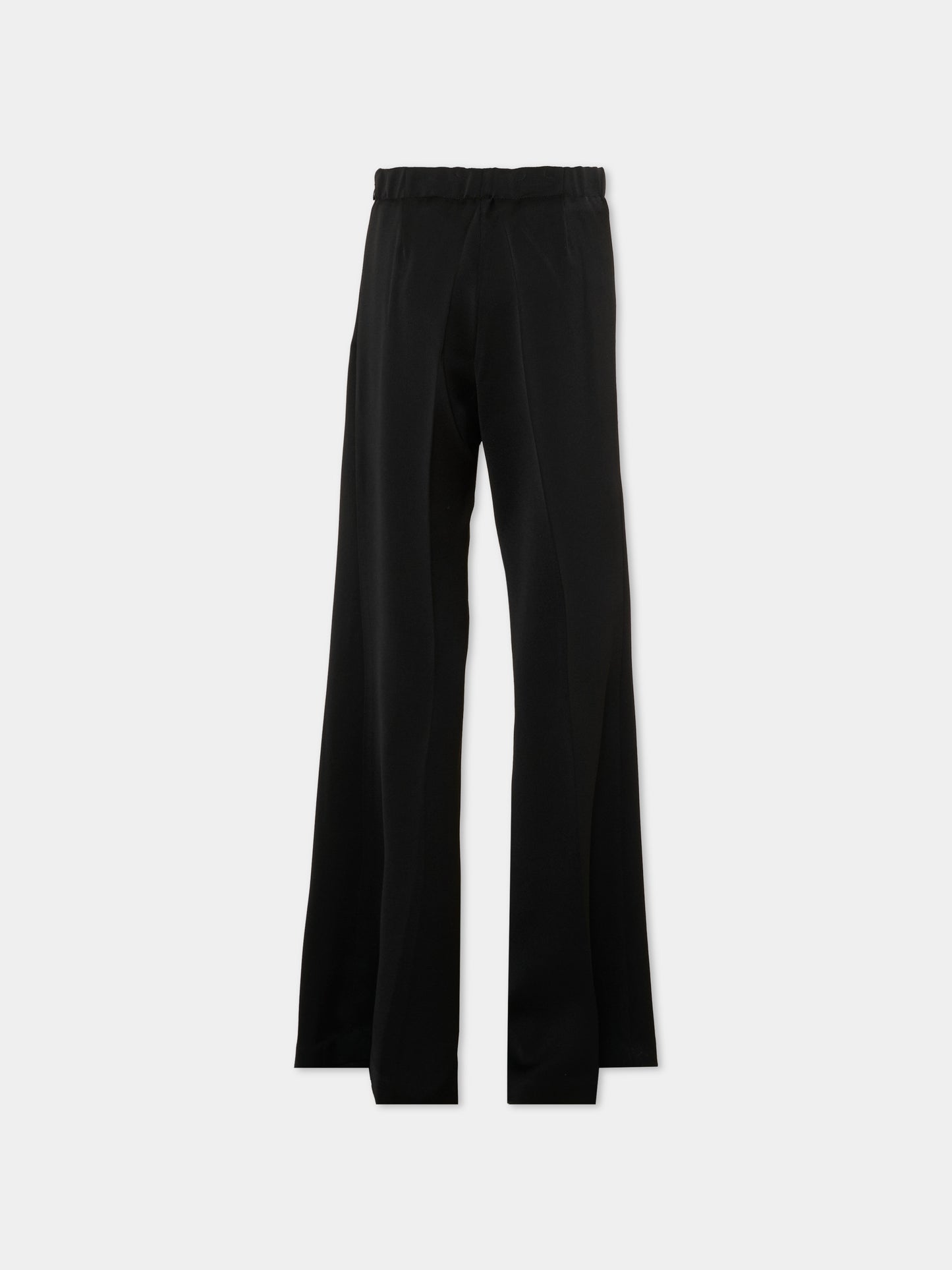 Pantalone nero per bambina,Roberto Cavalli Kids,CGA26162PA BLACK