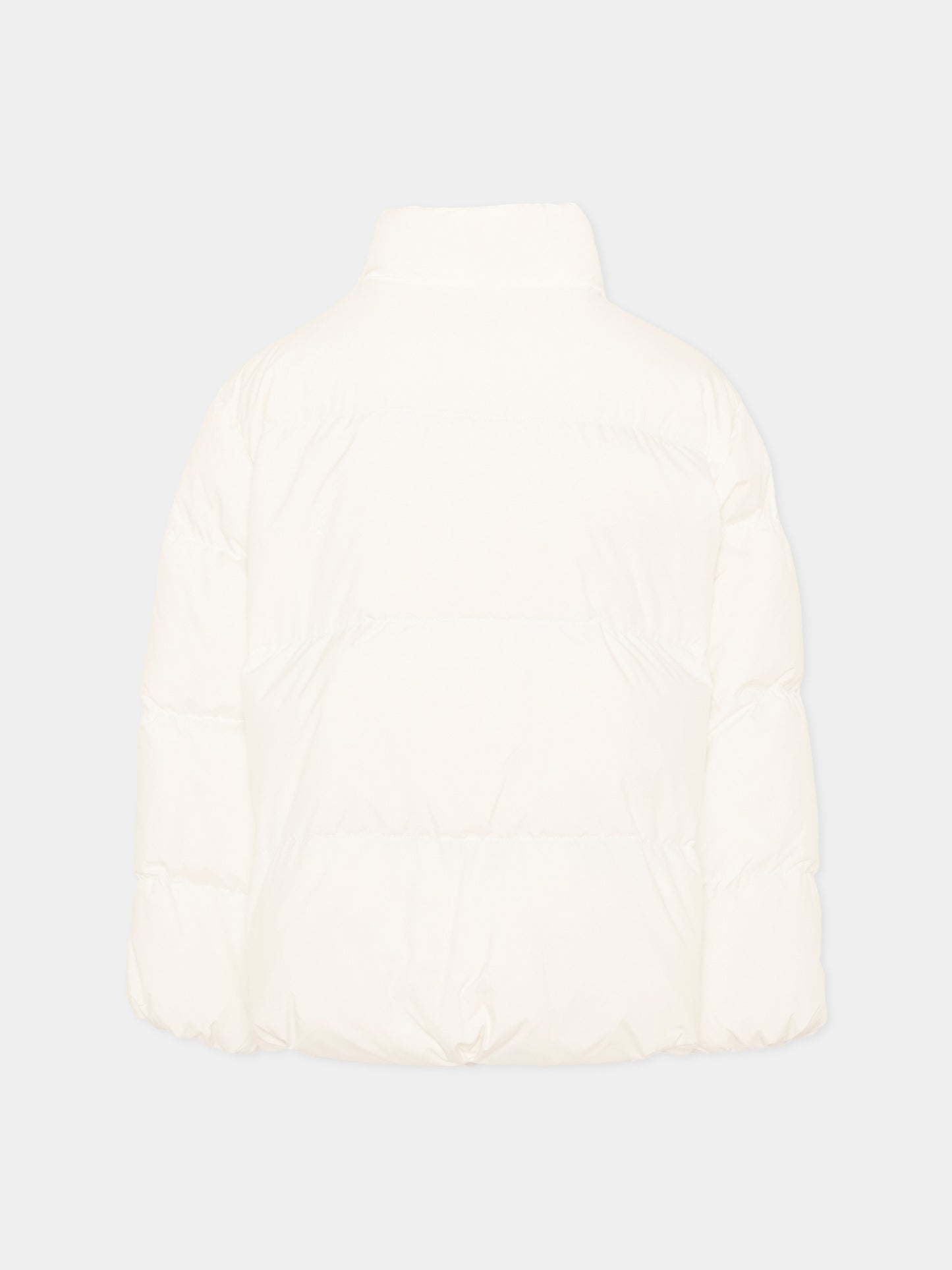 Piumini avorio per bambina,Trussardi Junior,TGA26064PI ALMOND ALMOND