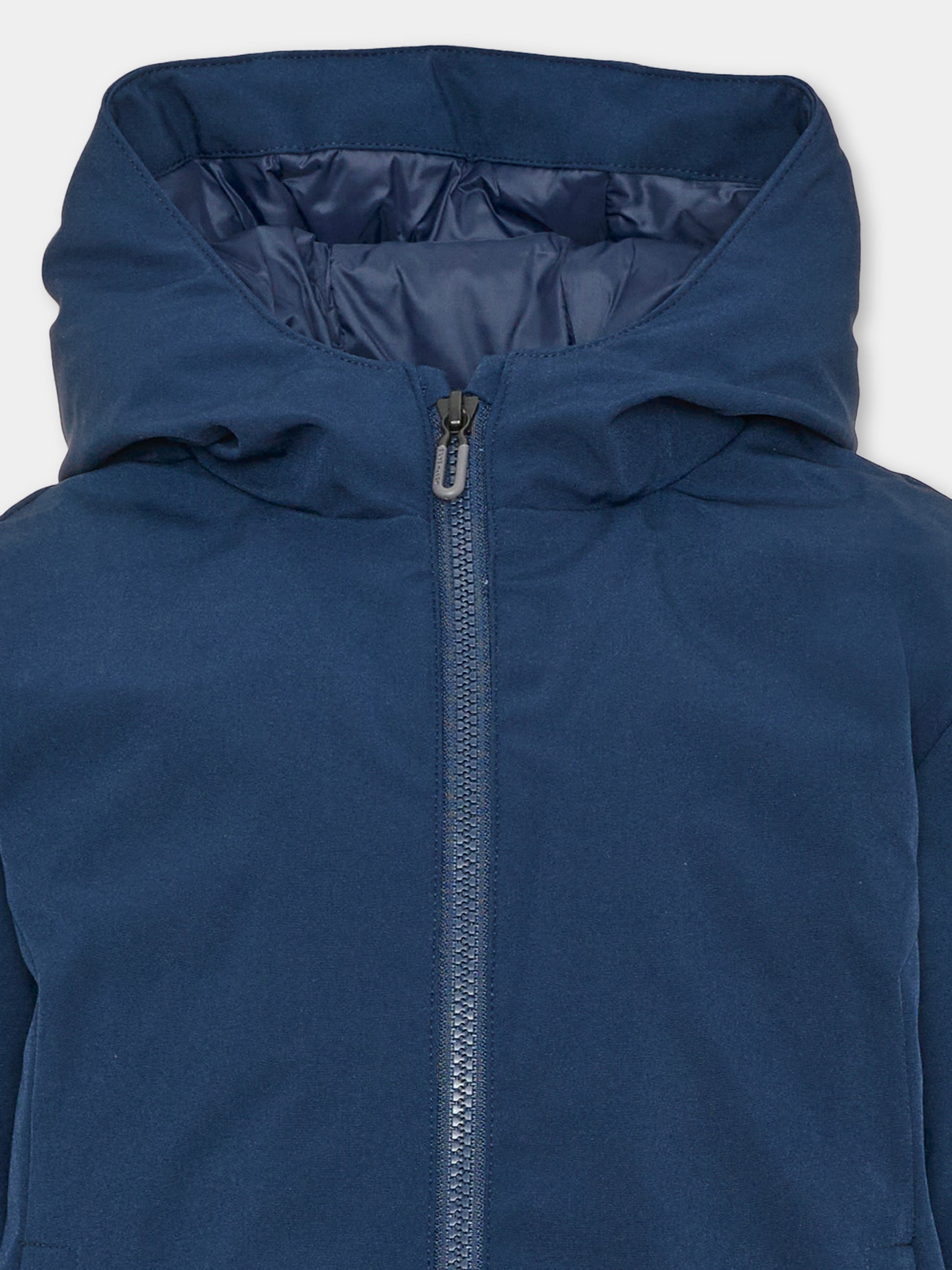 Piumino blu per bambino con cappuccio,North Sails,NBA26071GB BLUE NAVY