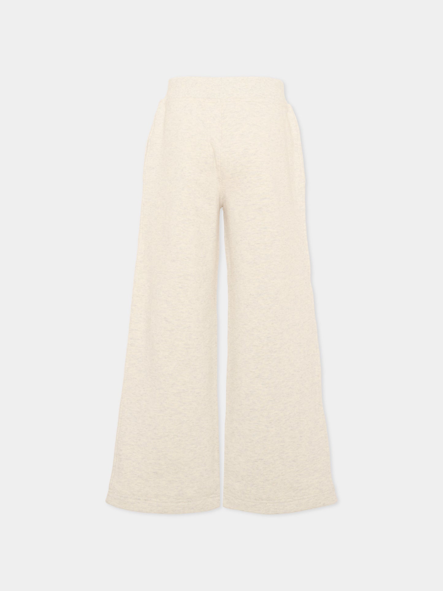 Pantalone beige per bambina con logo,Burberry Kids,8131600 A4807