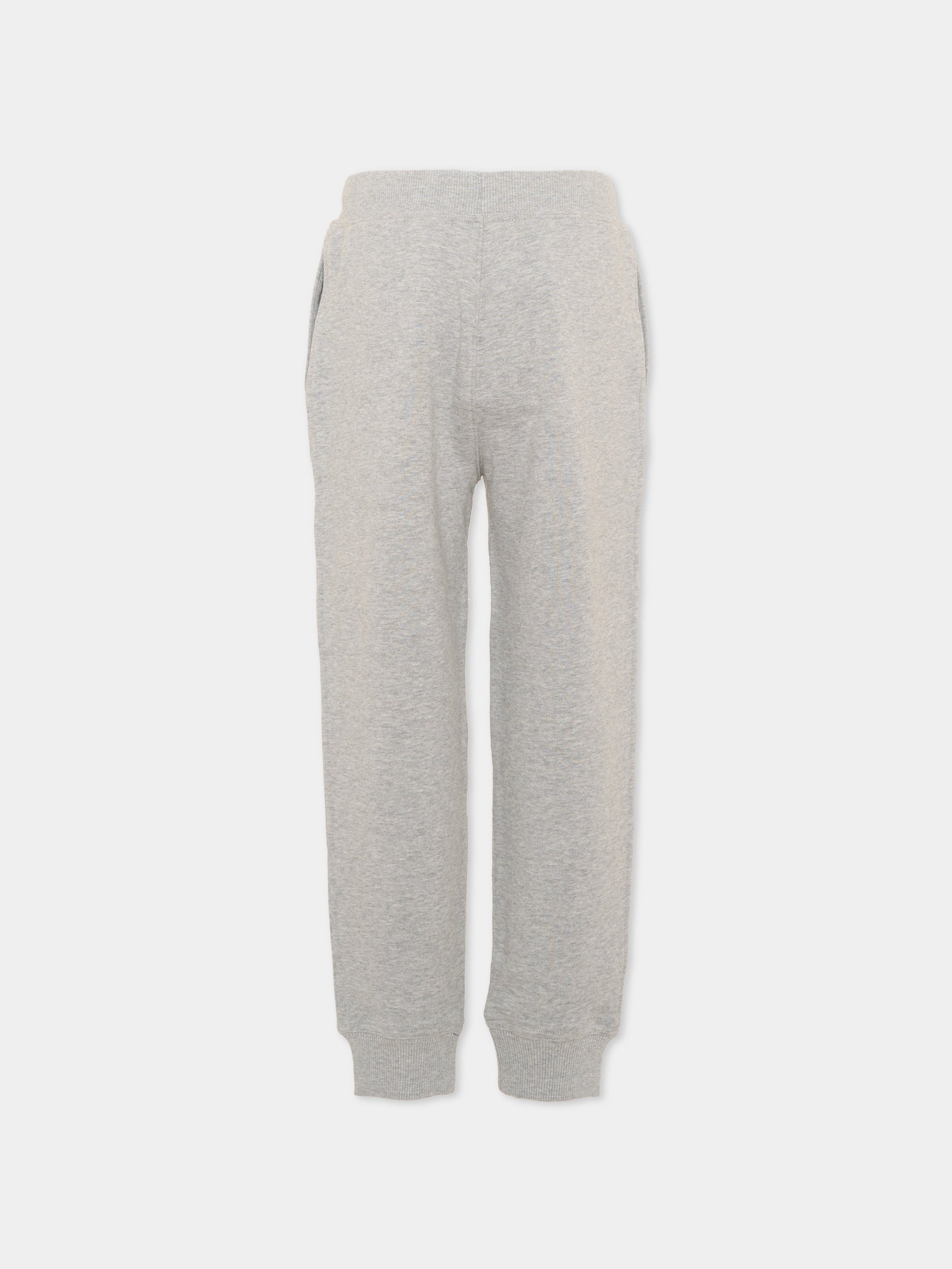 Pantalone grigio per bambini con patch,Burberry Kids,8131996 A2142