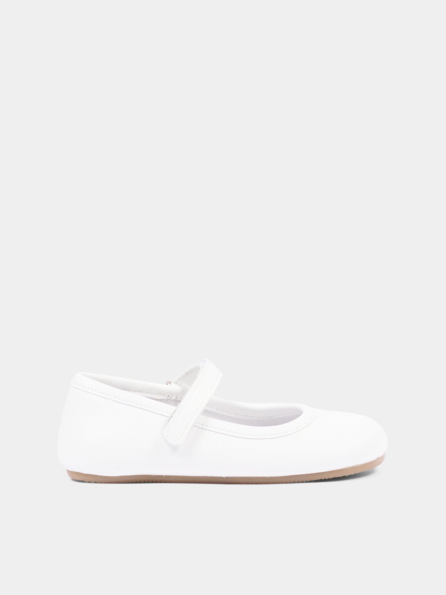 Ballerine bianche per bambina,Pisamonas,1815 BLANCO