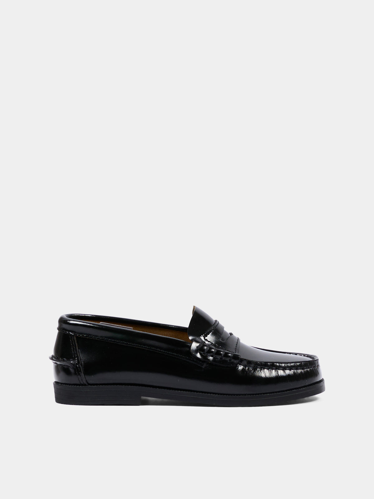 Mocassini neri per bambini,Pisamonas,0077 NEGRO